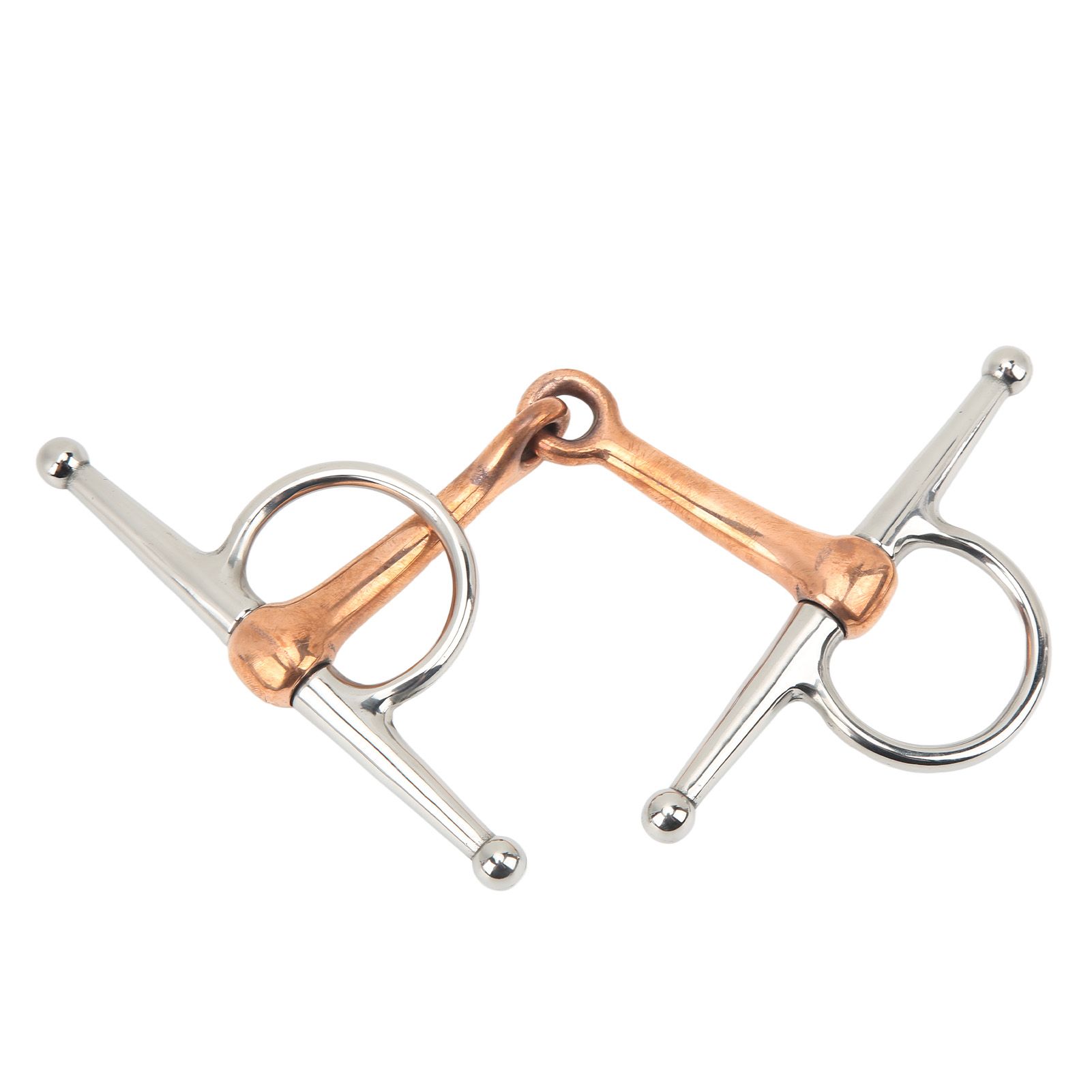 Horse Full Cheek Snaffle Stainless Steel Ring Snaffle Bit for Outdoor Horse view 5