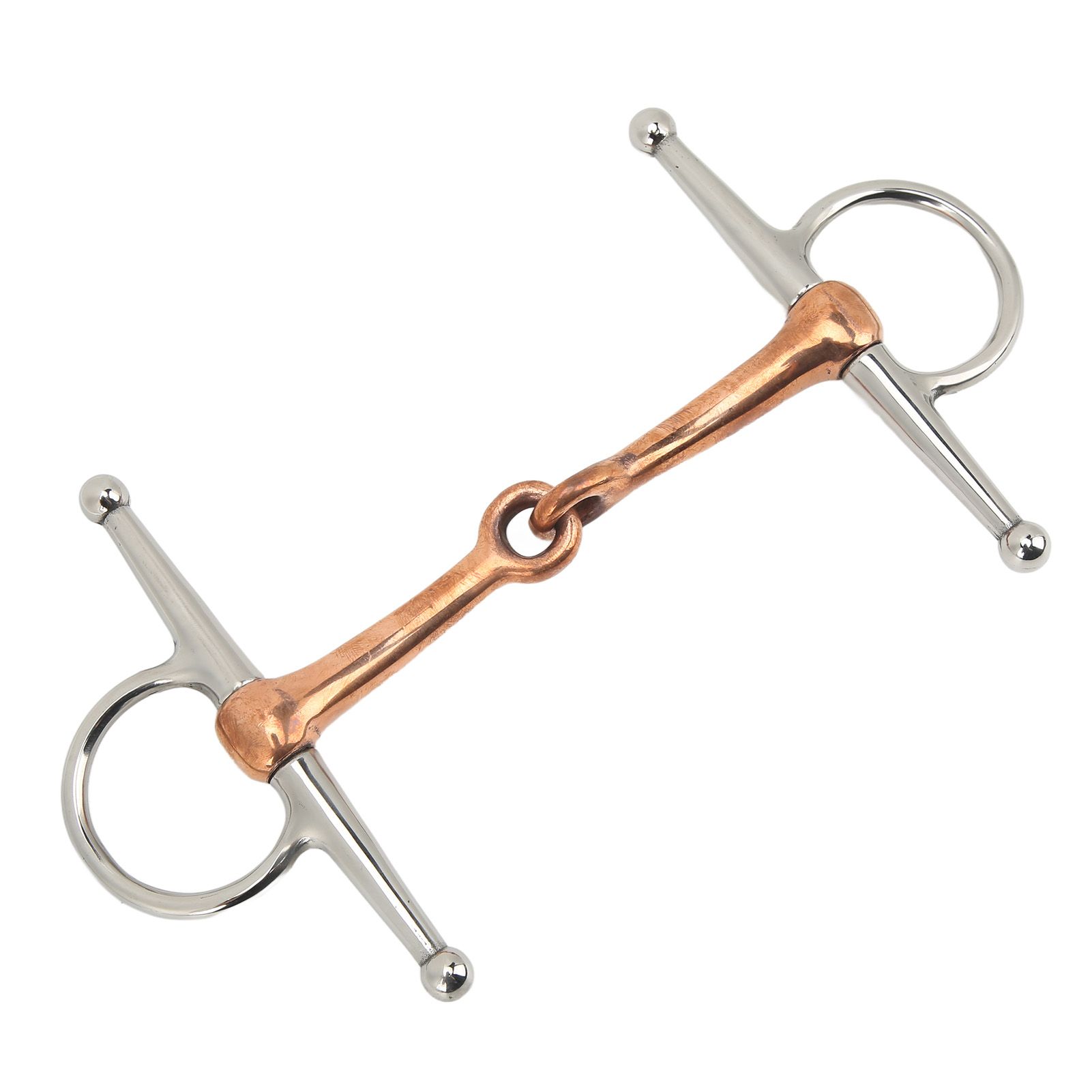 Horse Full Cheek Snaffle Stainless Steel Ring Snaffle Bit for Outdoor Horse view 6