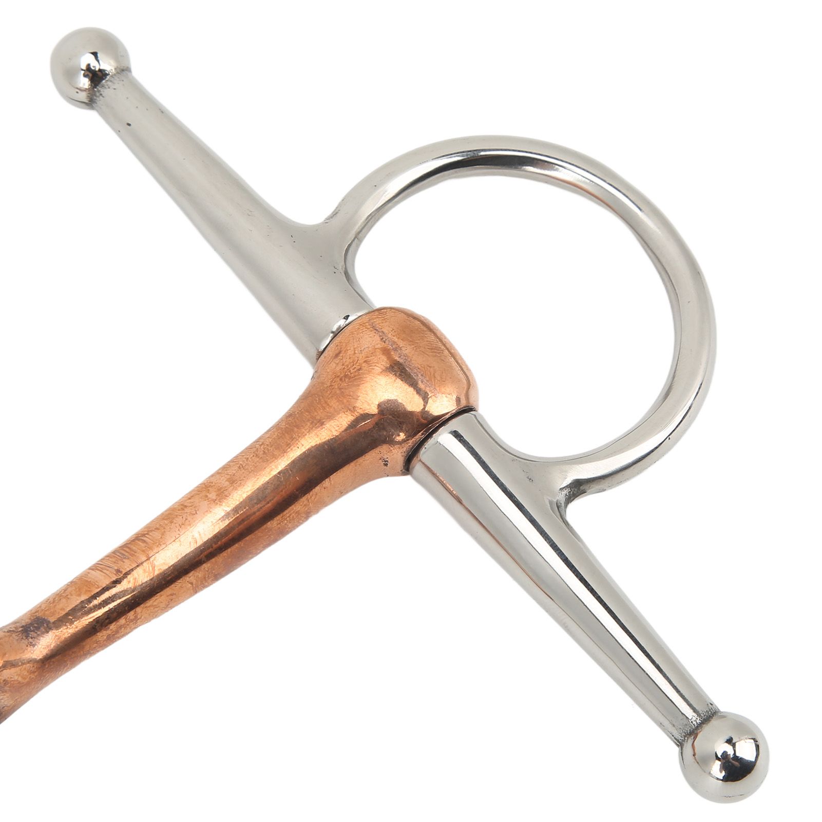 Horse Full Cheek Snaffle Stainless Steel Ring Snaffle Bit for Outdoor Horse view 13