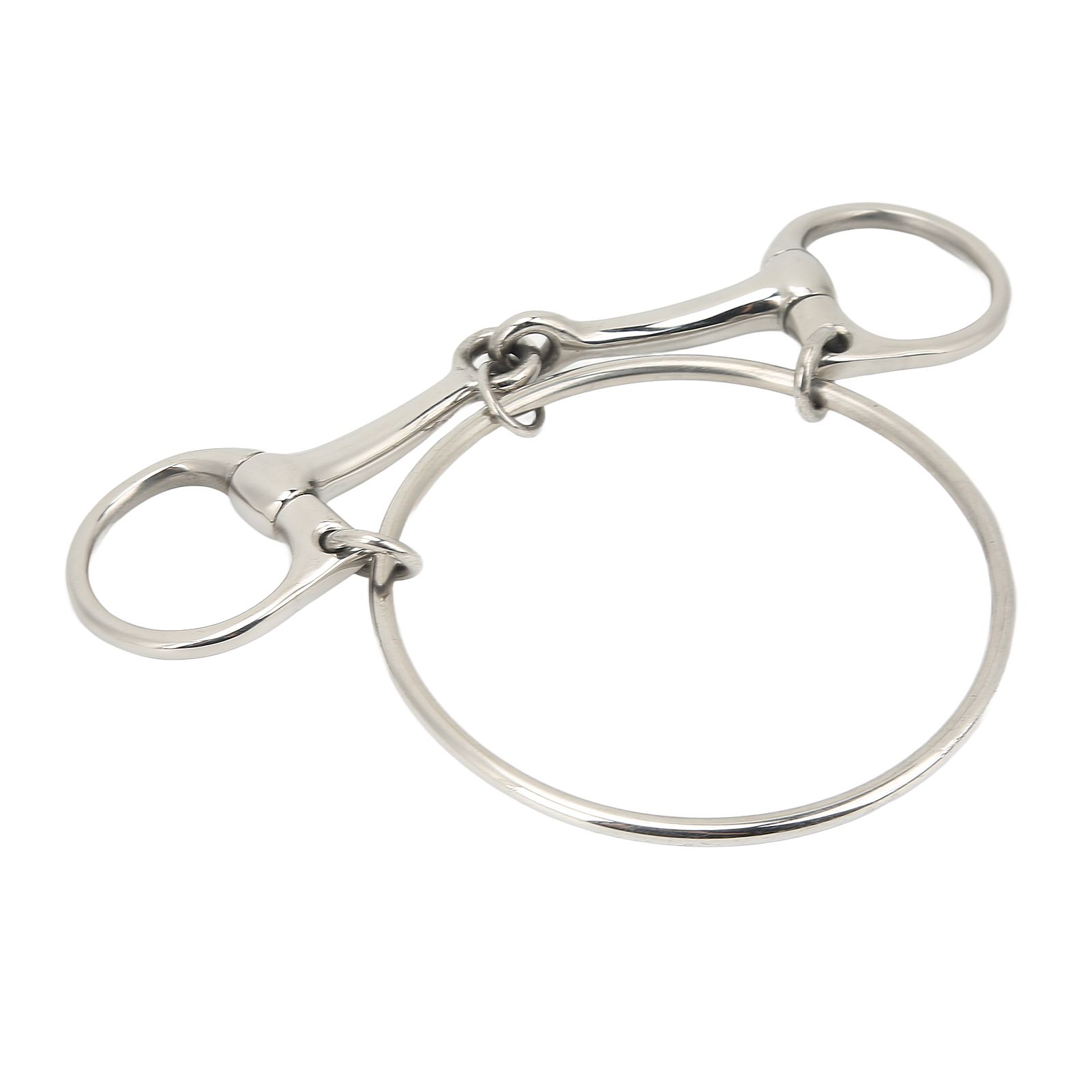 125mm Stainless Steel Horse Mouth Bit 5 Inch Horse Bits Outdoor Training Loose view 2