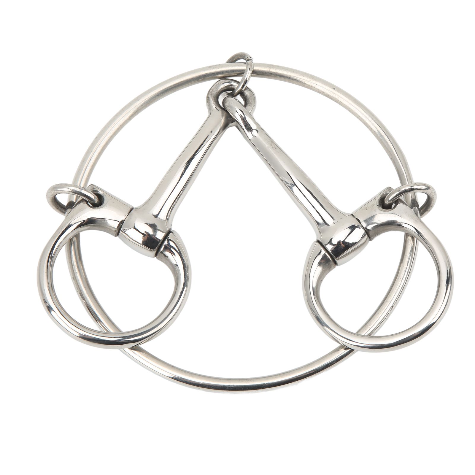 125mm Stainless Steel Horse Mouth Bit 5 Inch Horse Bits Outdoor Training Loose view 9
