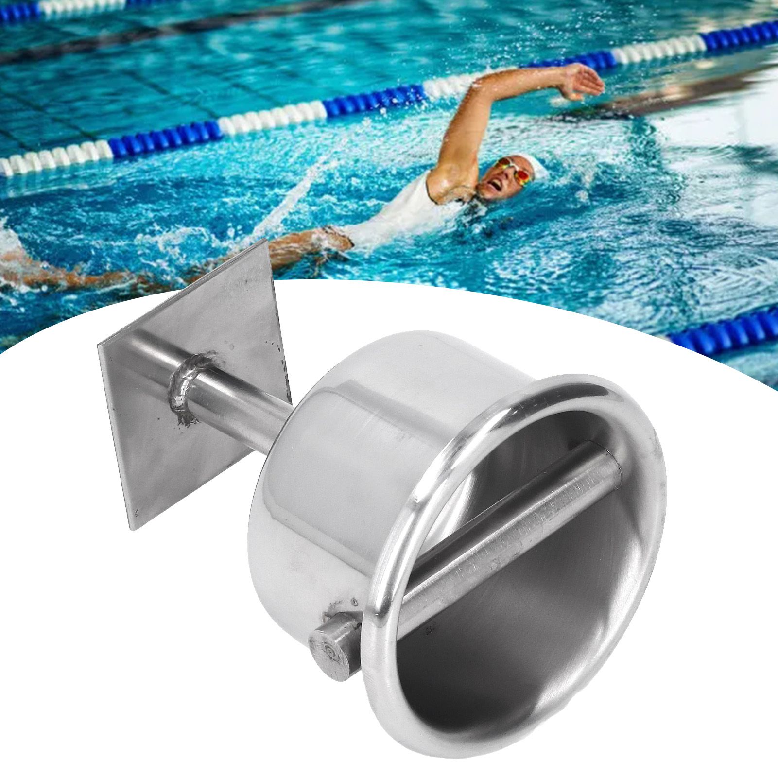 Float Line Rope Fixing Embedded Parts Stainless Steel Swim Lane Accessories view 11