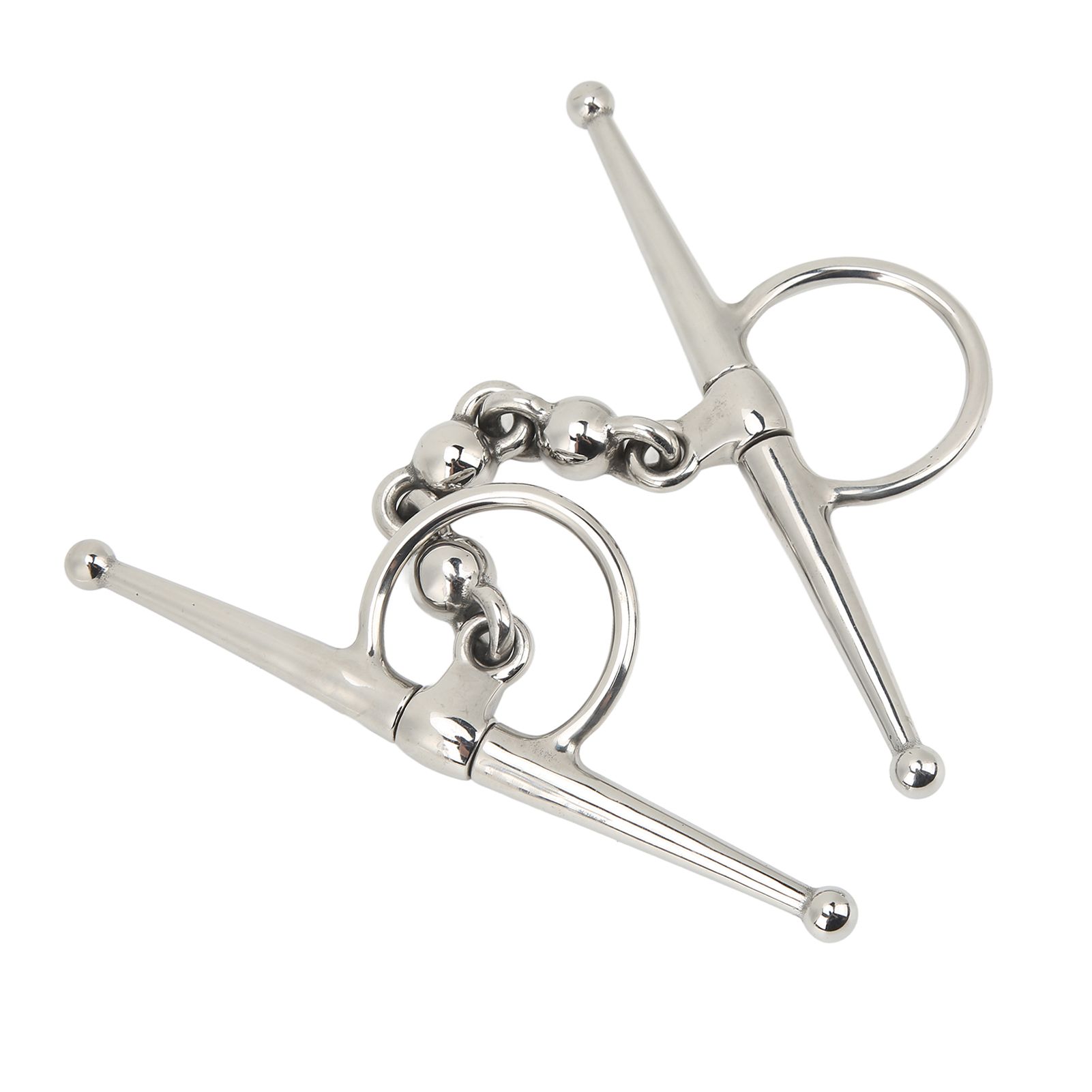135mm Stainless Steel Horse Mouth Bit Horse Mouth Riding Full Cheek Snaffle view 9