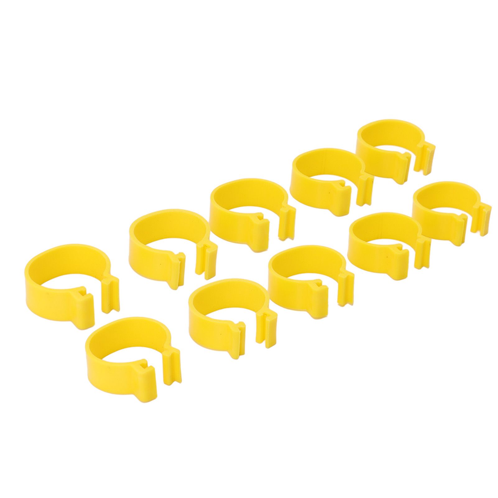 100PCS Chicken Ankle Rings Reusable Plastic Duck Leg Bands Clips For Breeding view 5