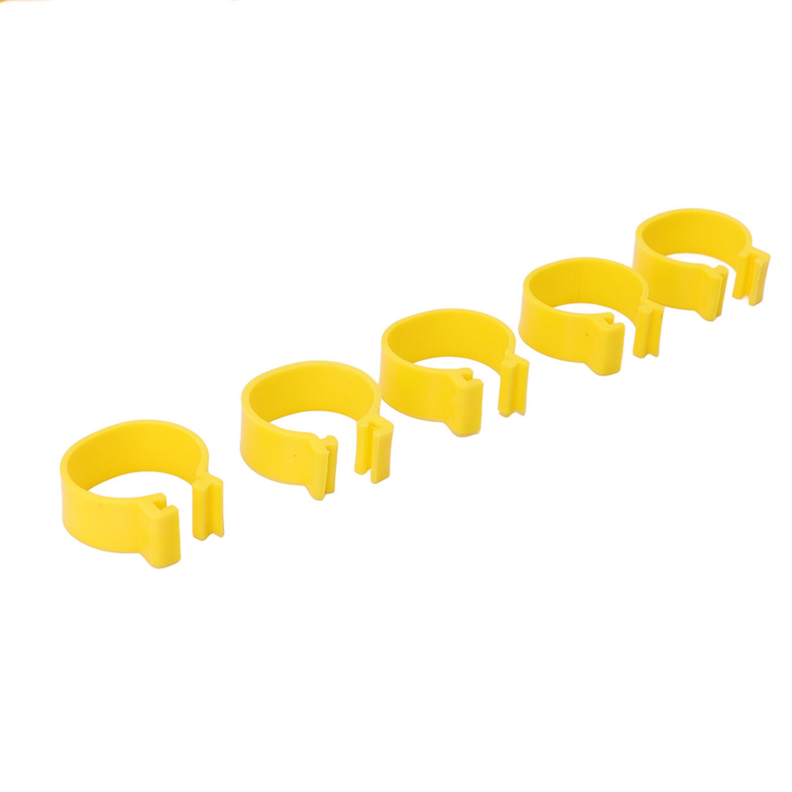100PCS Chicken Ankle Rings Reusable Plastic Duck Leg Bands Clips For Breeding view 7