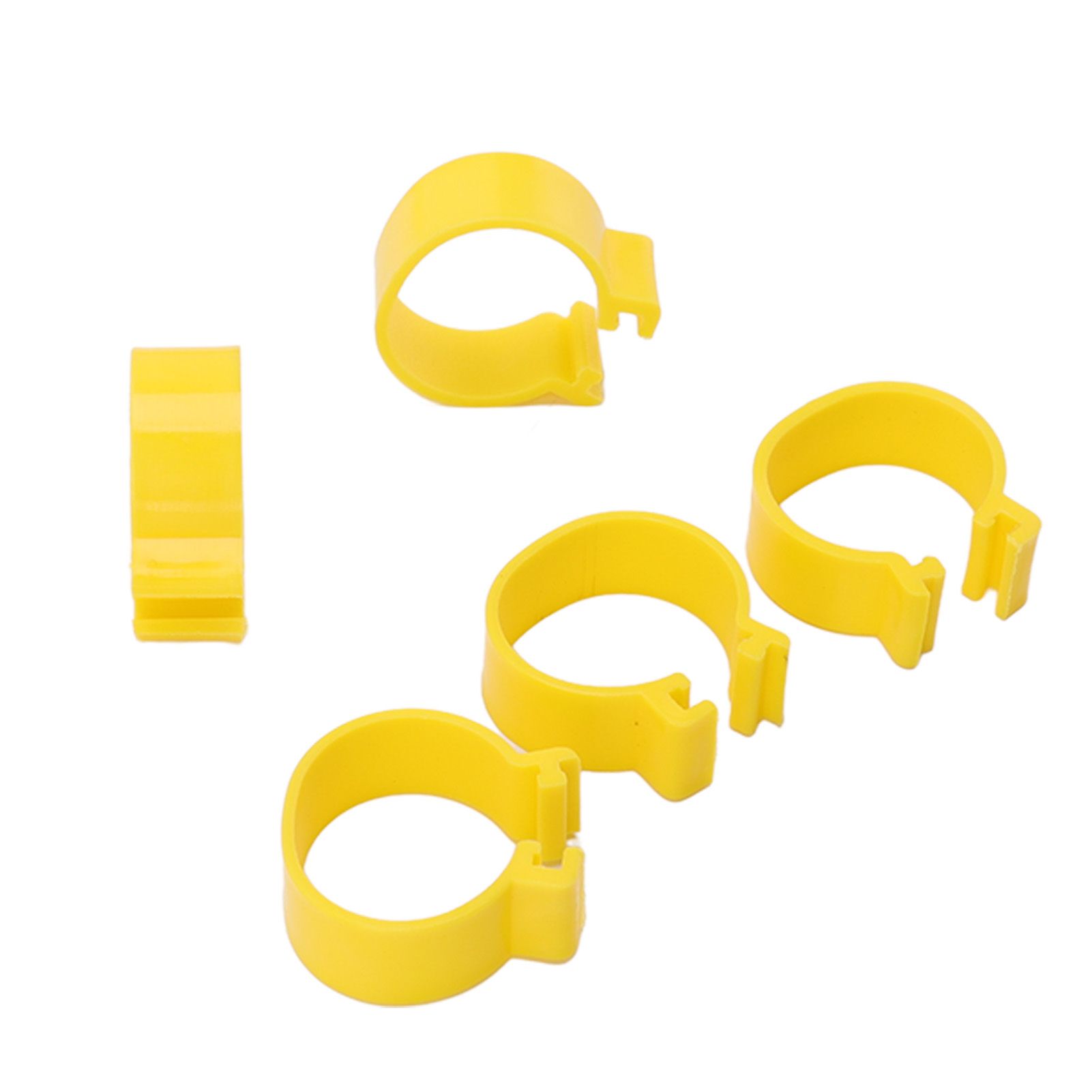 100PCS Chicken Ankle Rings Reusable Plastic Duck Leg Bands Clips For Breeding view 9