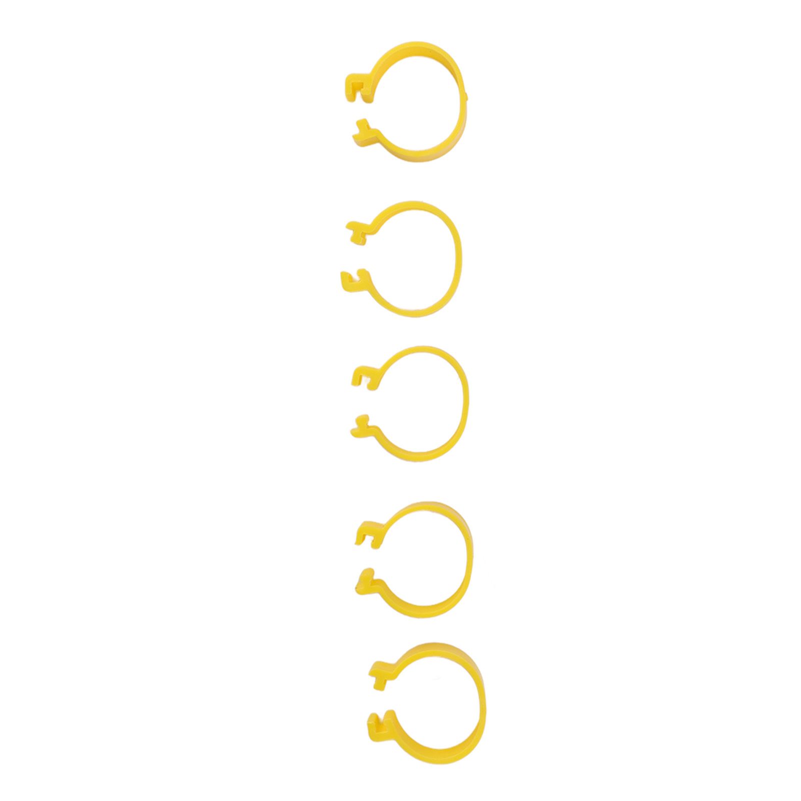 100PCS Chicken Ankle Rings Reusable Plastic Duck Leg Bands Clips For Breeding view 14