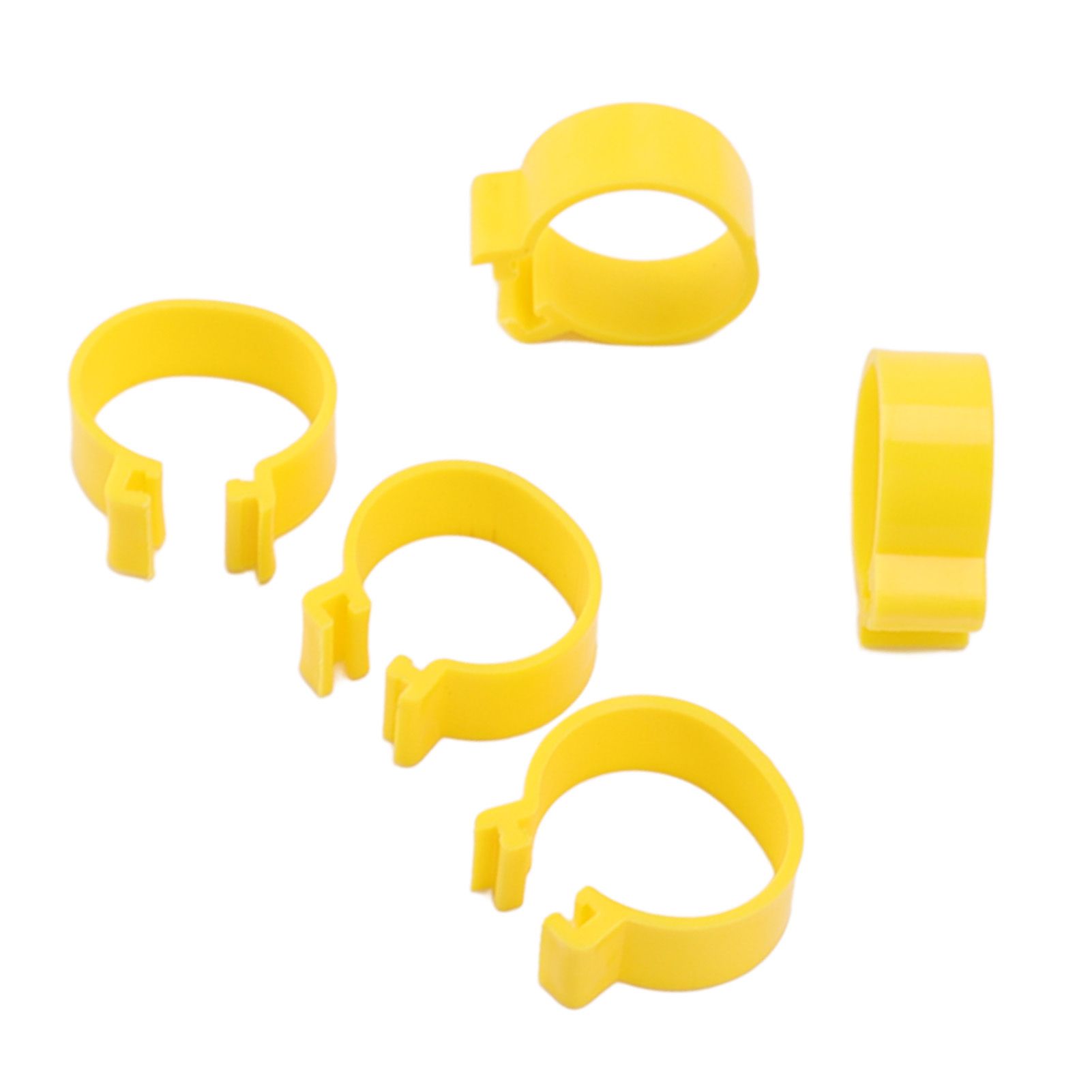 100PCS Chicken Ankle Rings Reusable Plastic Duck Leg Bands Clips For Breeding view 15