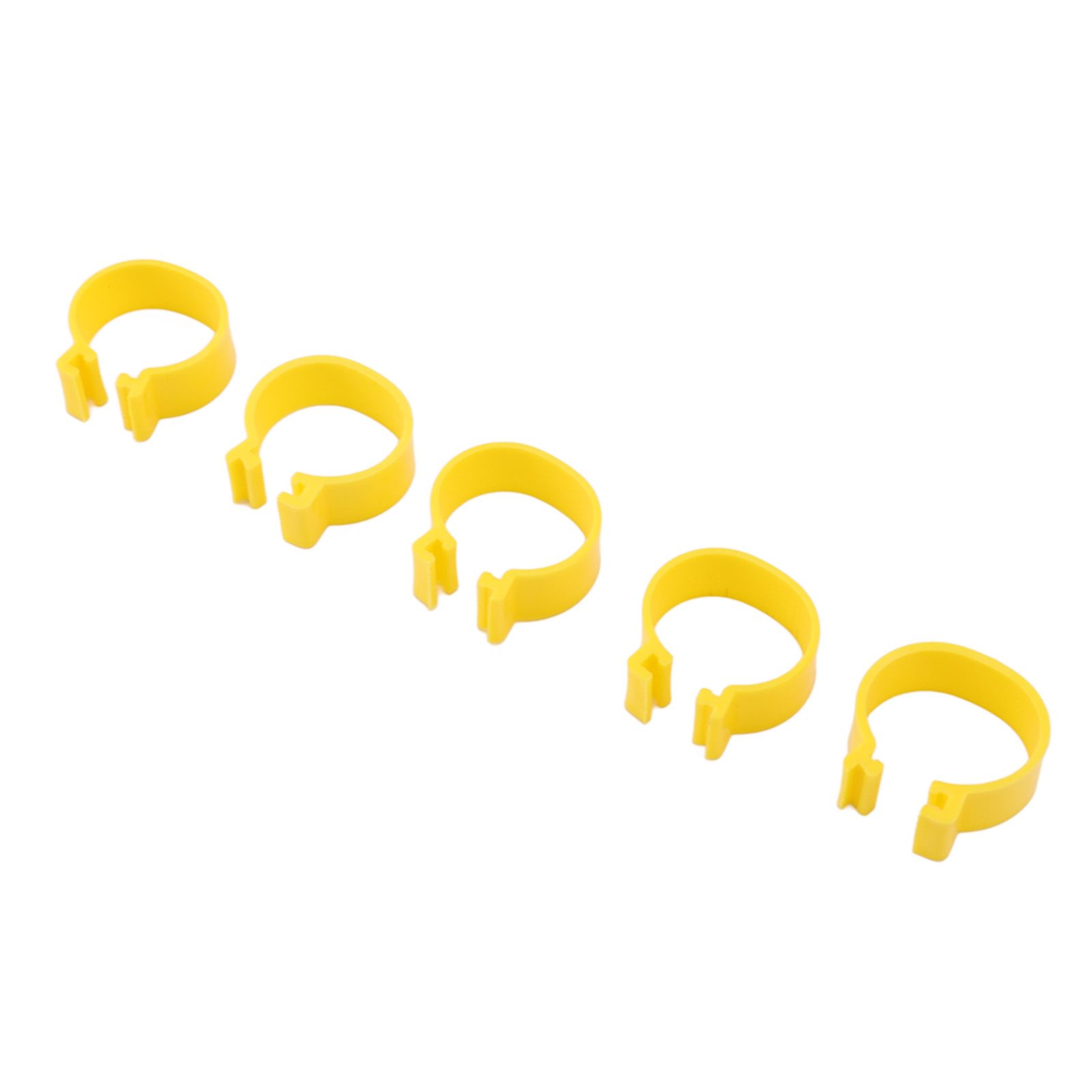 100PCS Chicken Ankle Rings Reusable Plastic Duck Leg Bands Clips For Breeding view 8