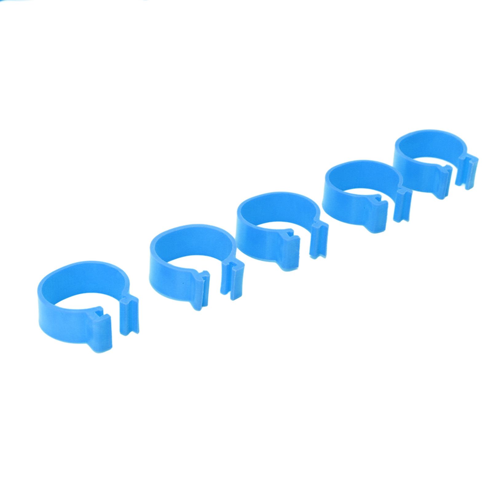 100Pcs Poultry Foot Ring Chicken Bird Duck Identification Leg Bands Open Type view 13