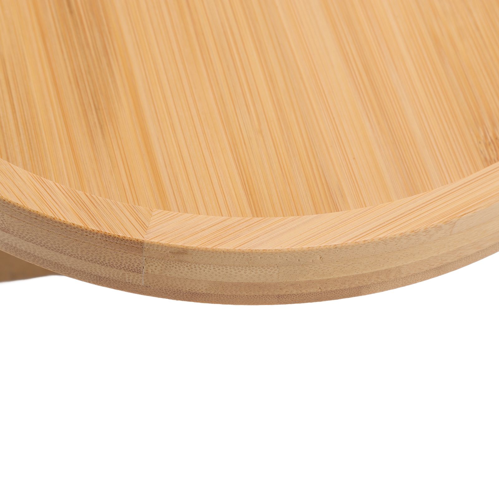 Sofa Tray Bamboo Wood Texture Armrest Couch Clip On Tray Table for Coffee Tea view 14