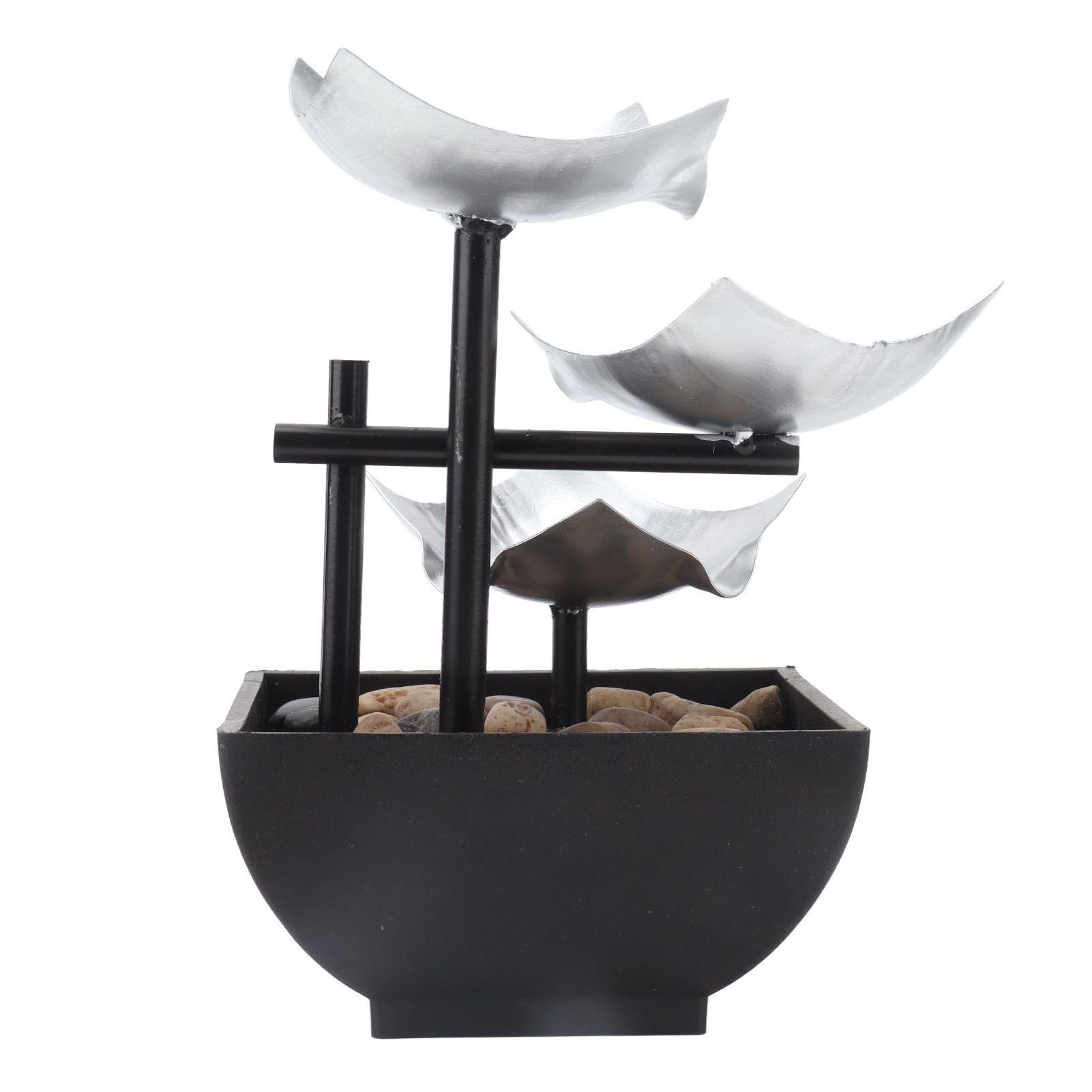 5V Water Fountain Ornament Rock Garden Flowing Water Decoration Home Desktop view 6