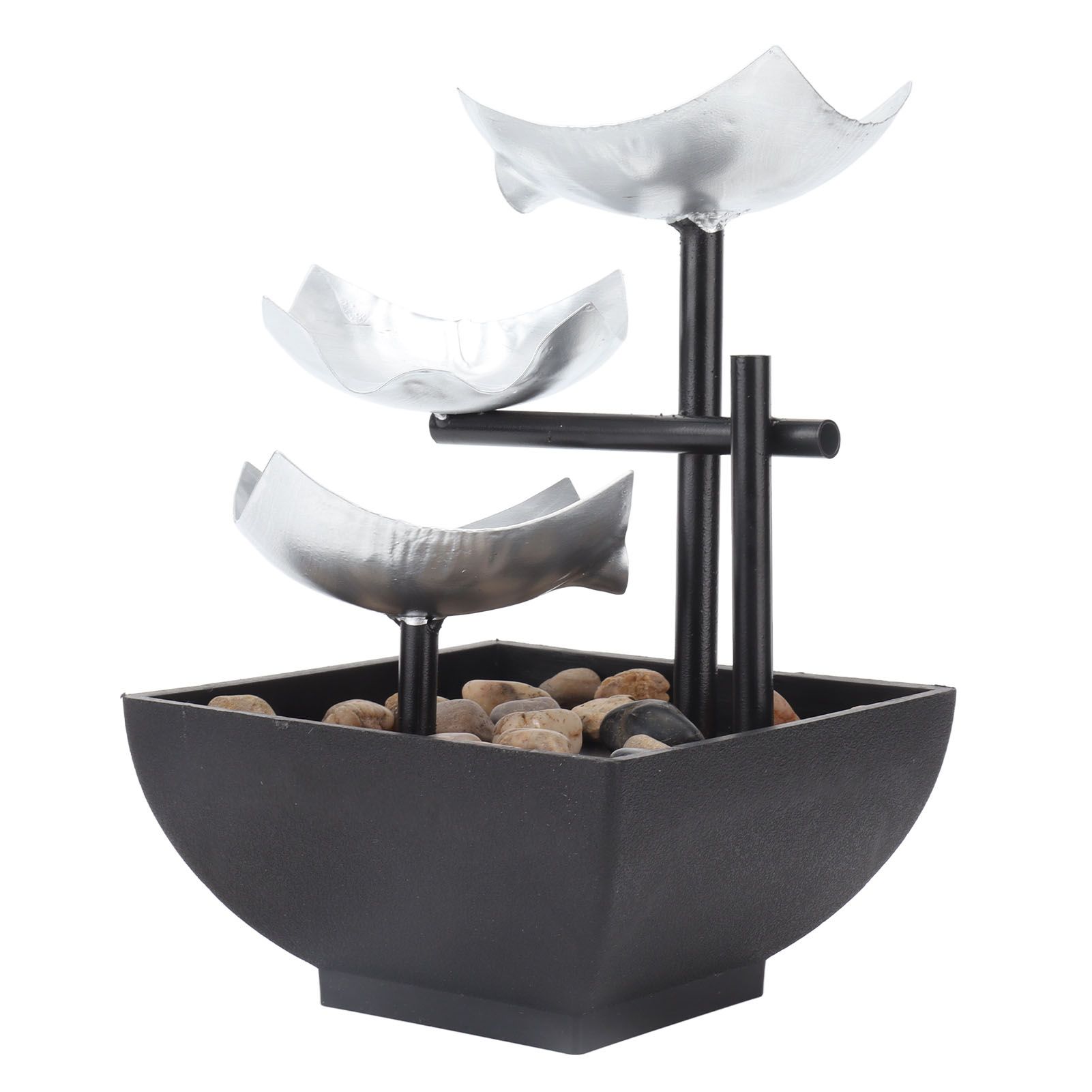 5V Water Fountain Ornament Rock Garden Flowing Water Decoration Home Desktop view 9