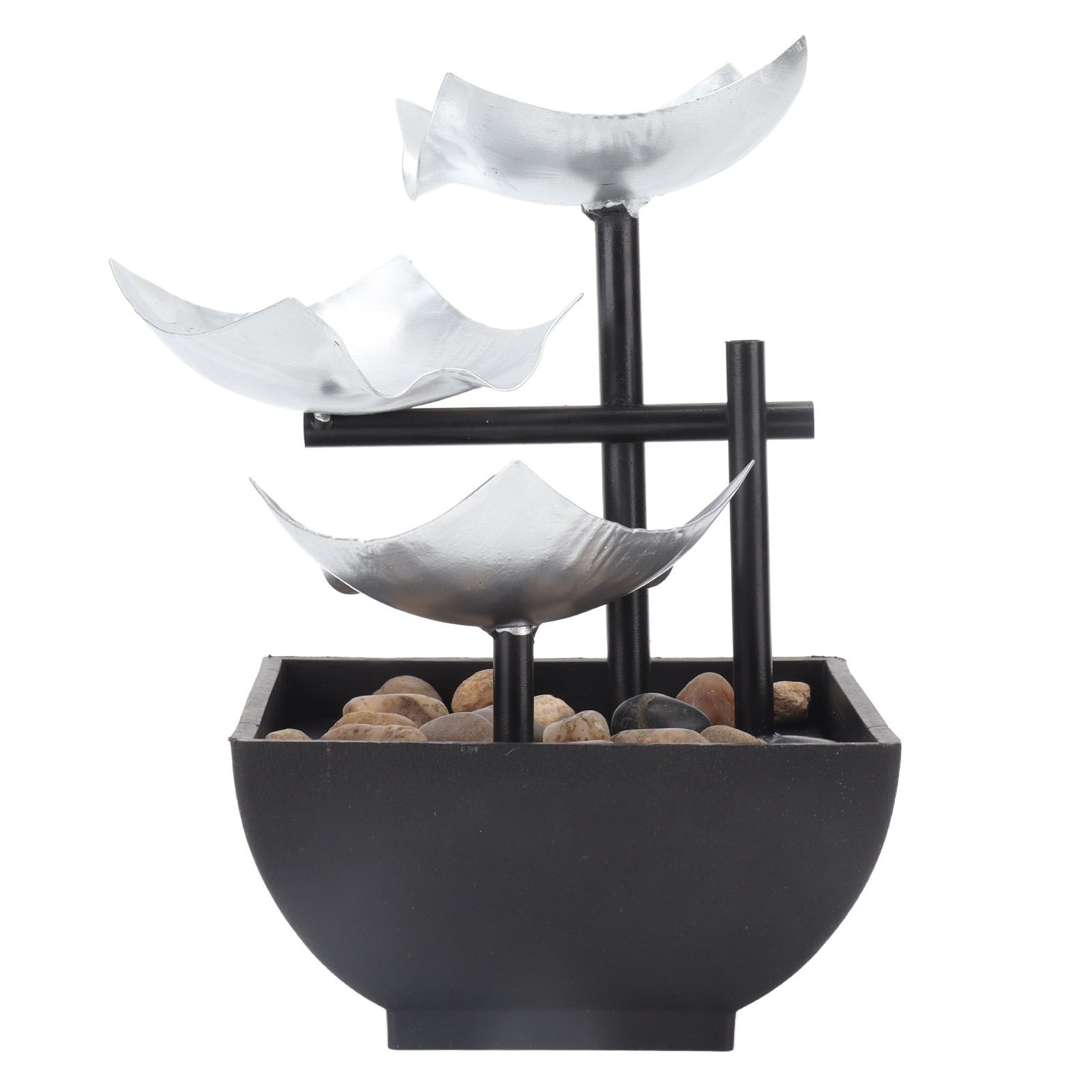 5V Water Fountain Ornament Rock Garden Flowing Water Decoration Home Desktop view 10