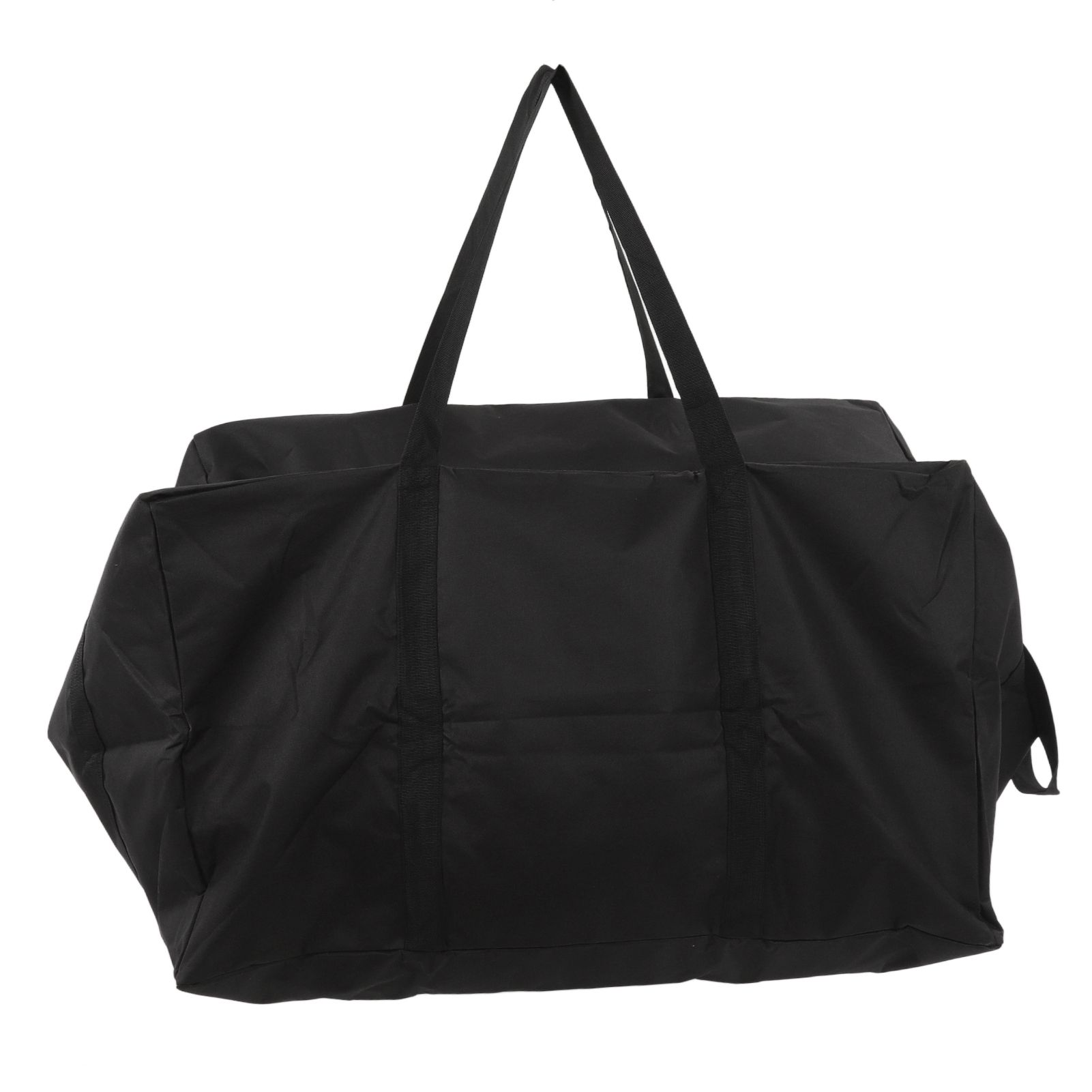 BBQ Tool Bag Portable Waterproof Dustproof Wear Resistant Black BBQ Grilling