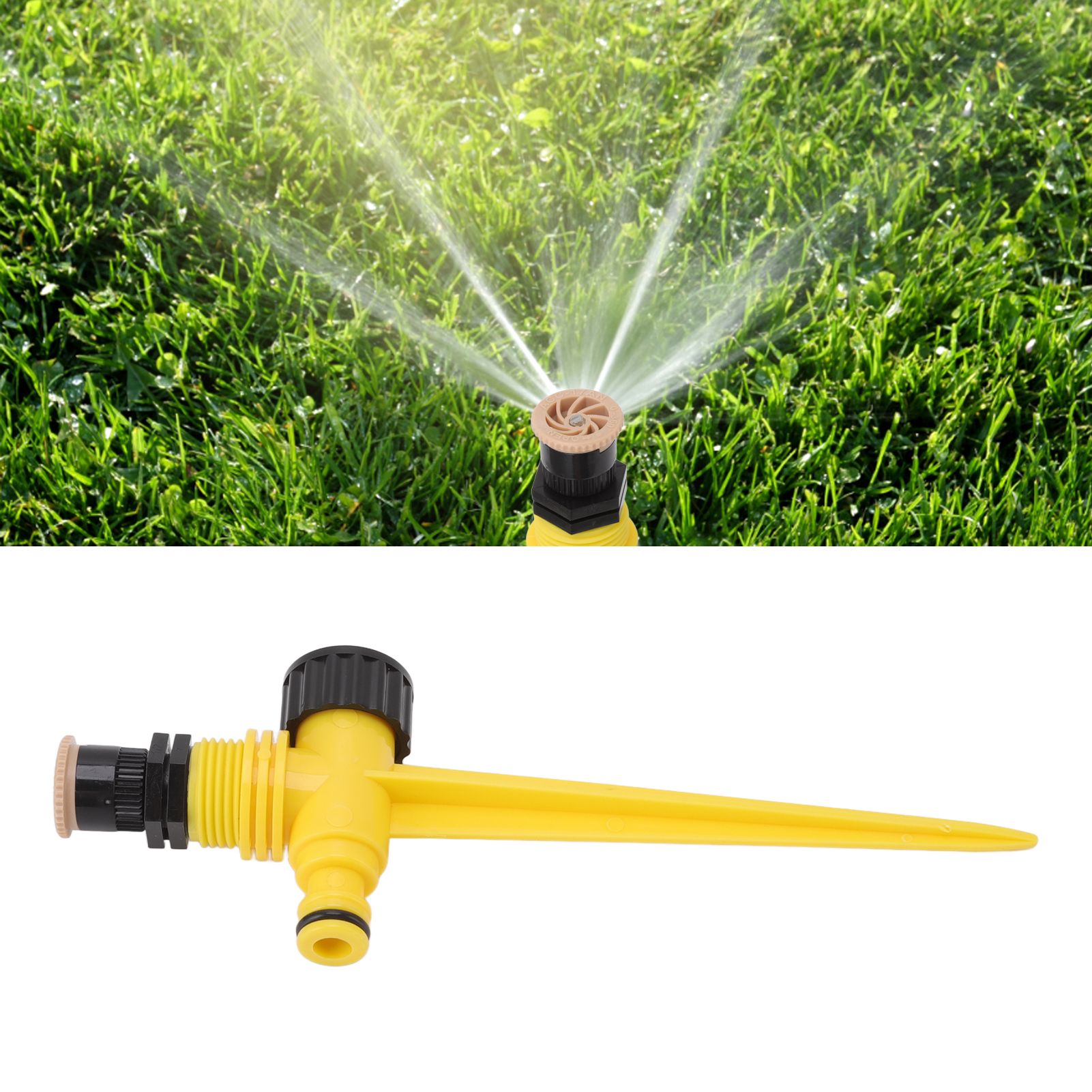 Sprinkler Head Replacement Nozzle 360 Degree Garden Irrigation Green Cooling view 12