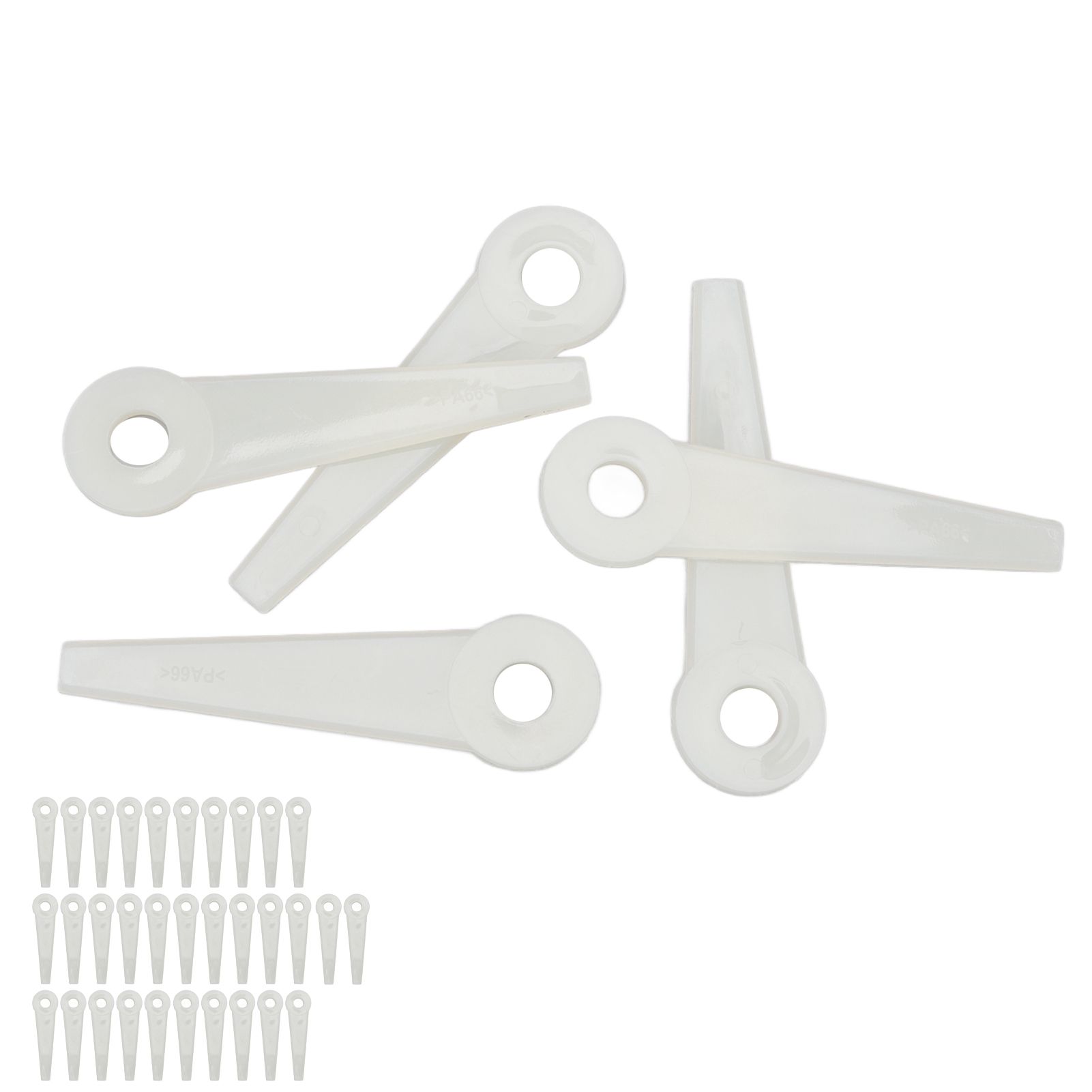 32PCS Plastic Cutter Blades Lawn Mower Blade Replacement Grass Trimmer Head view 8