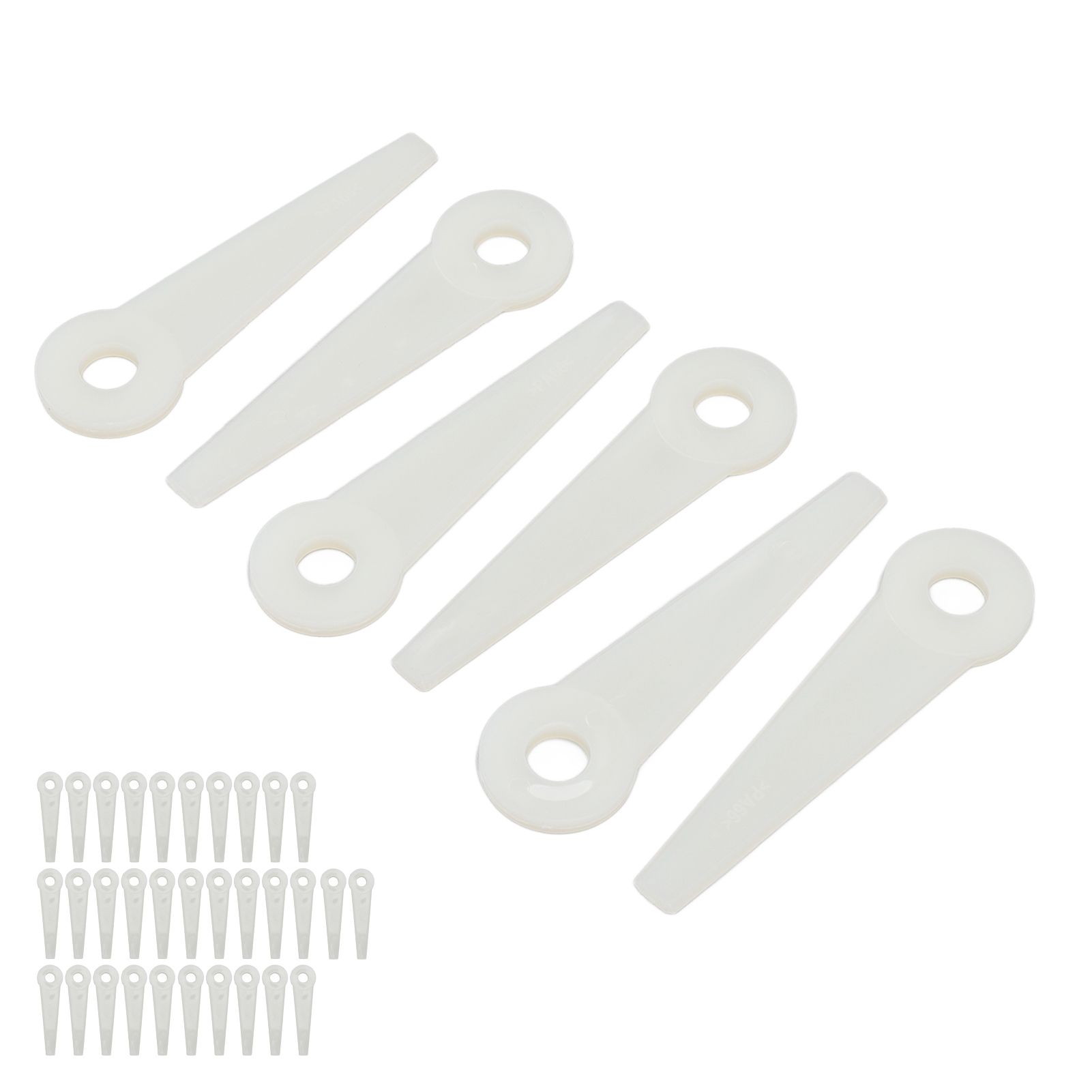 32PCS Plastic Cutter Blades Lawn Mower Blade Replacement Grass Trimmer Head view 10