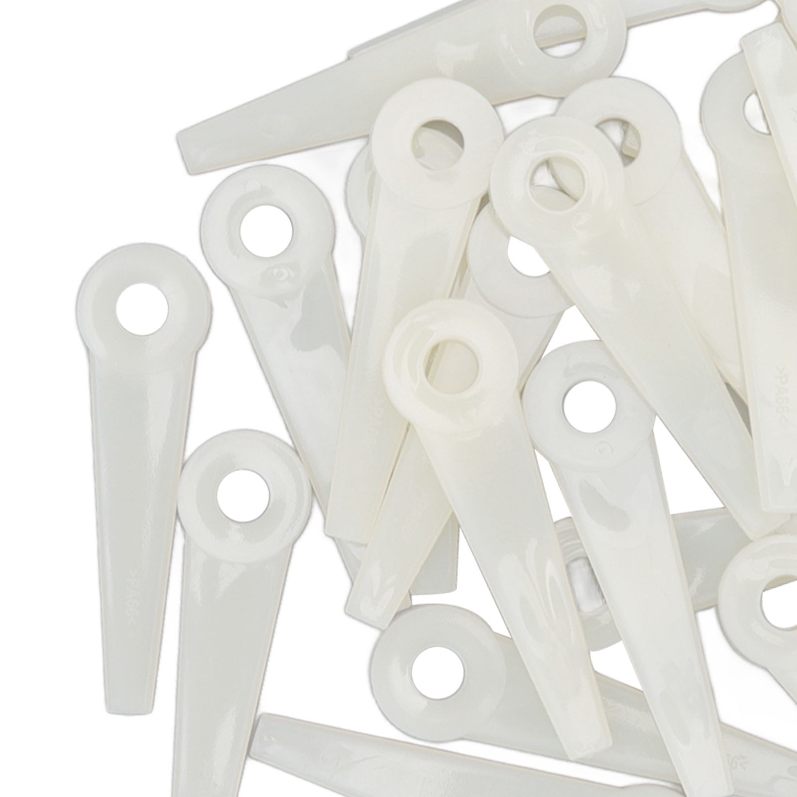 32PCS Plastic Cutter Blades Lawn Mower Blade Replacement Grass Trimmer Head view 15