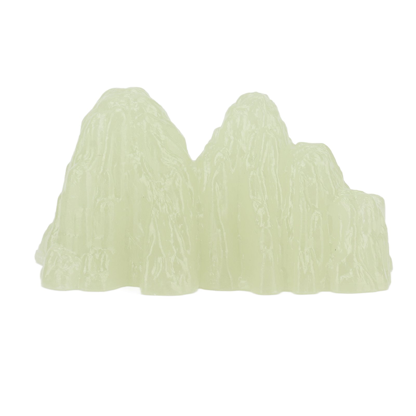 2Pcs Green Fluorite Mineral Crystal Specimen Desktop Simulation Super Bright view 13