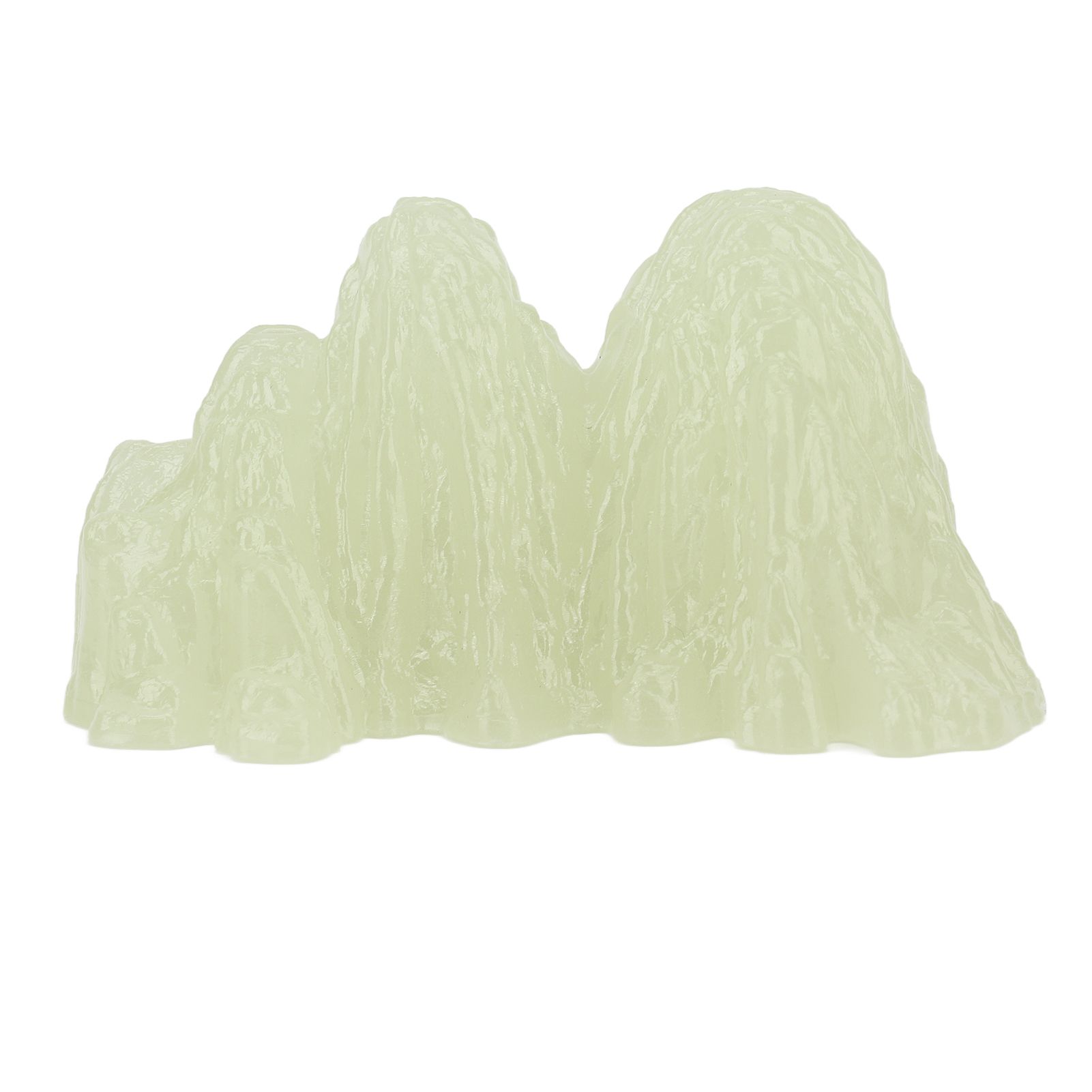 2Pcs Green Fluorite Mineral Crystal Specimen Desktop Simulation Super Bright view 15