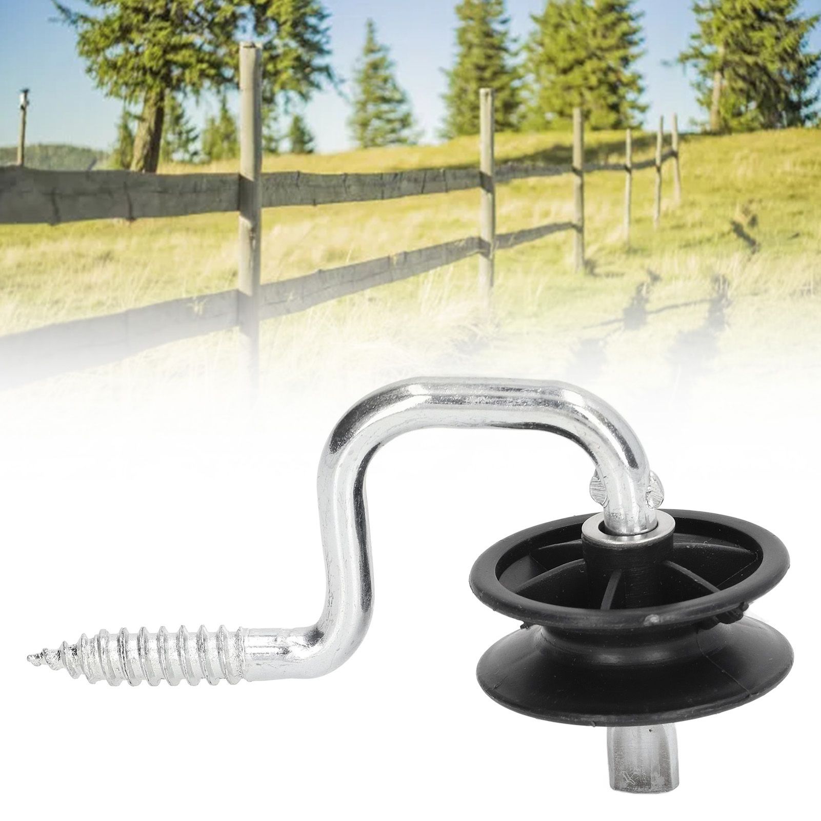10 Pack Field Electronic Fence Front End Accessories Self Tapping Insulators view 11