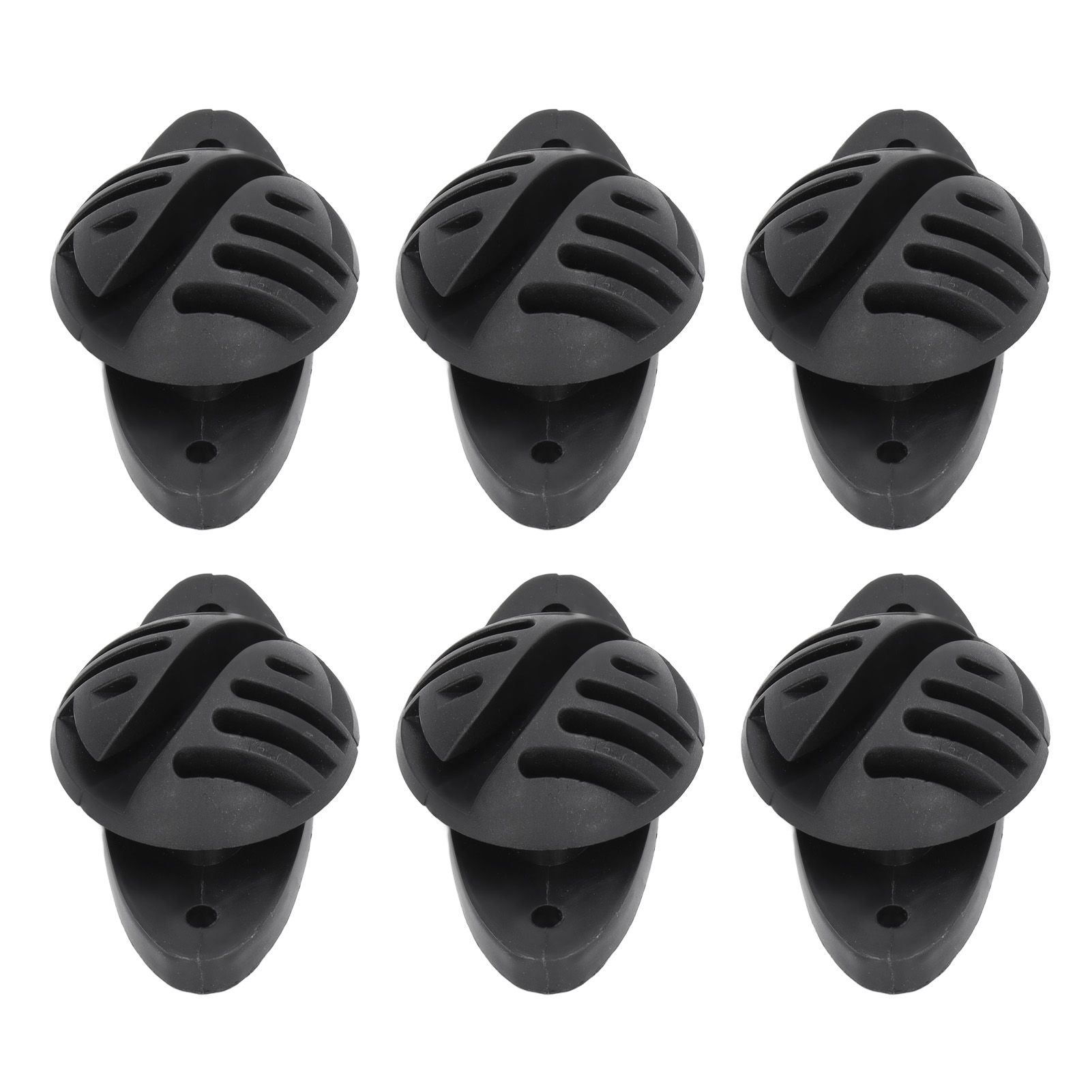 100 PCS Electric Fence Insulator Intermediate Bearing Rod Hemispherical view 4