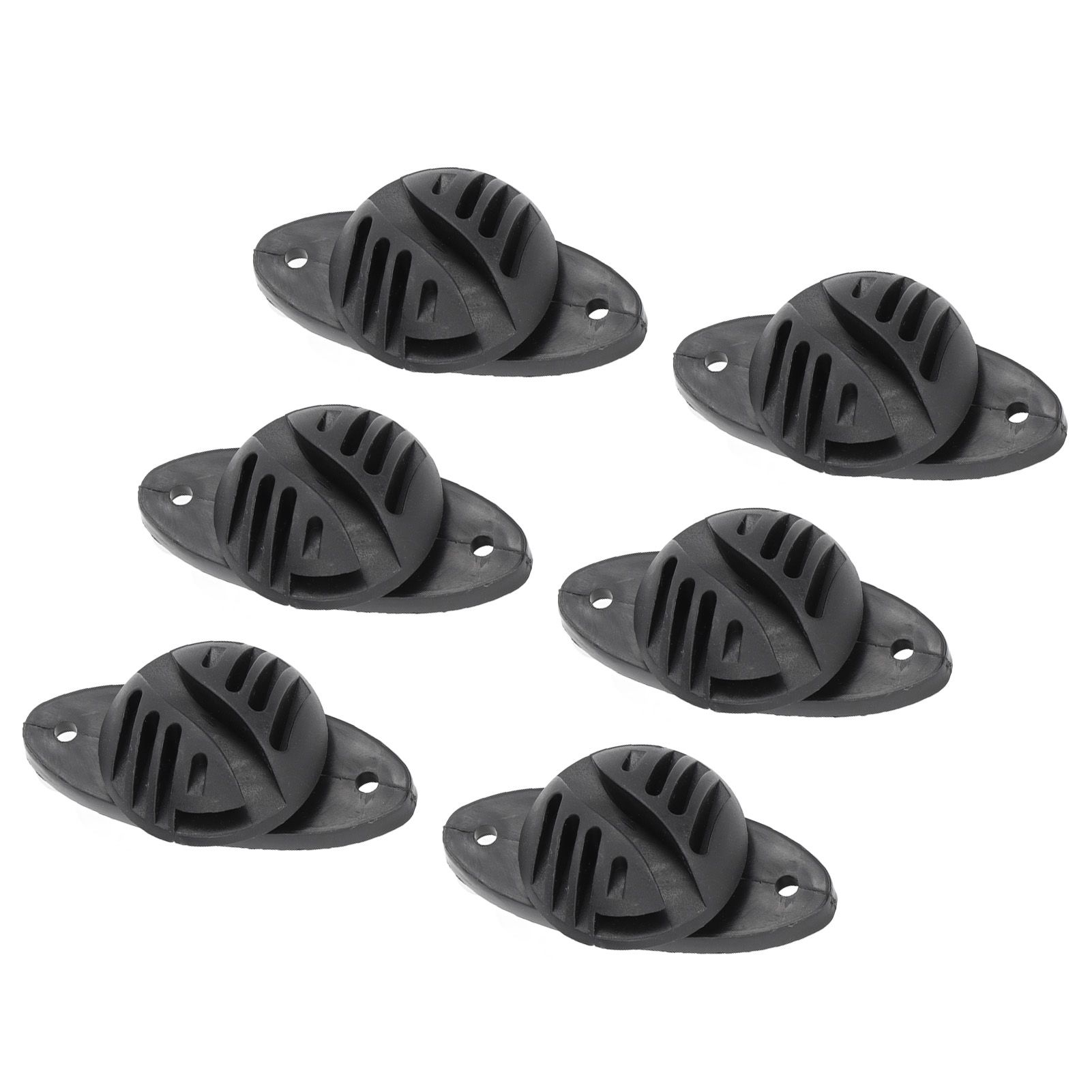 100 PCS Electric Fence Insulator Intermediate Bearing Rod Hemispherical view 5