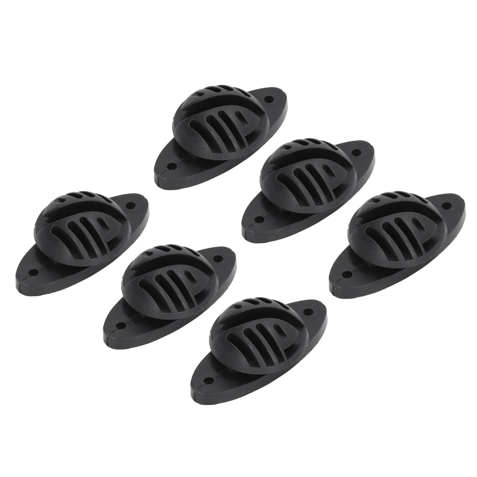 100 PCS Electric Fence Insulator Intermediate Bearing Rod Hemispherical view 7
