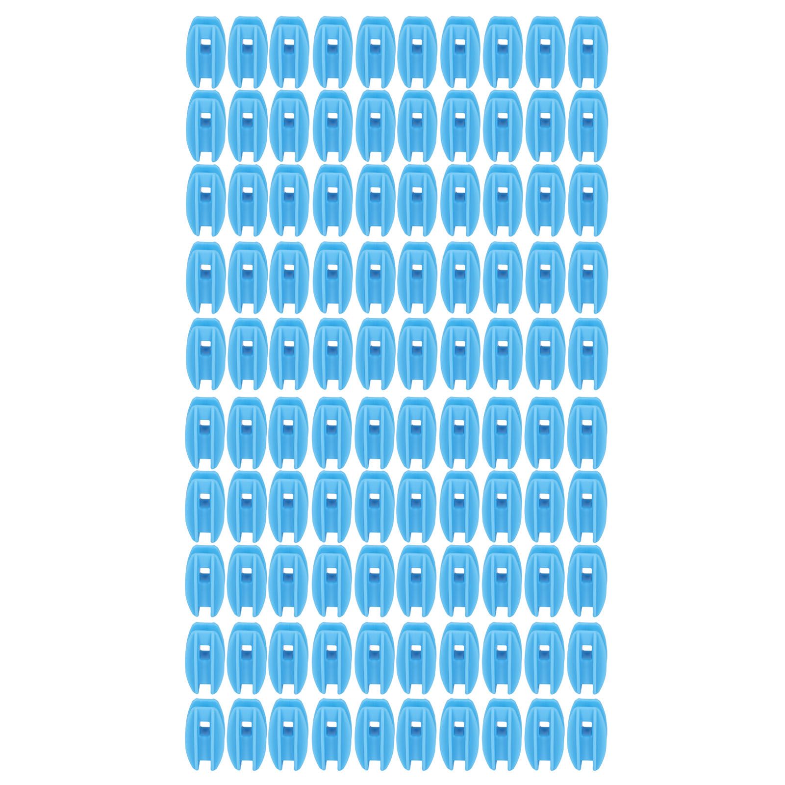 100PCS Electric Fence Insulator Weather Resistant ABS Square Tube Post — image 1