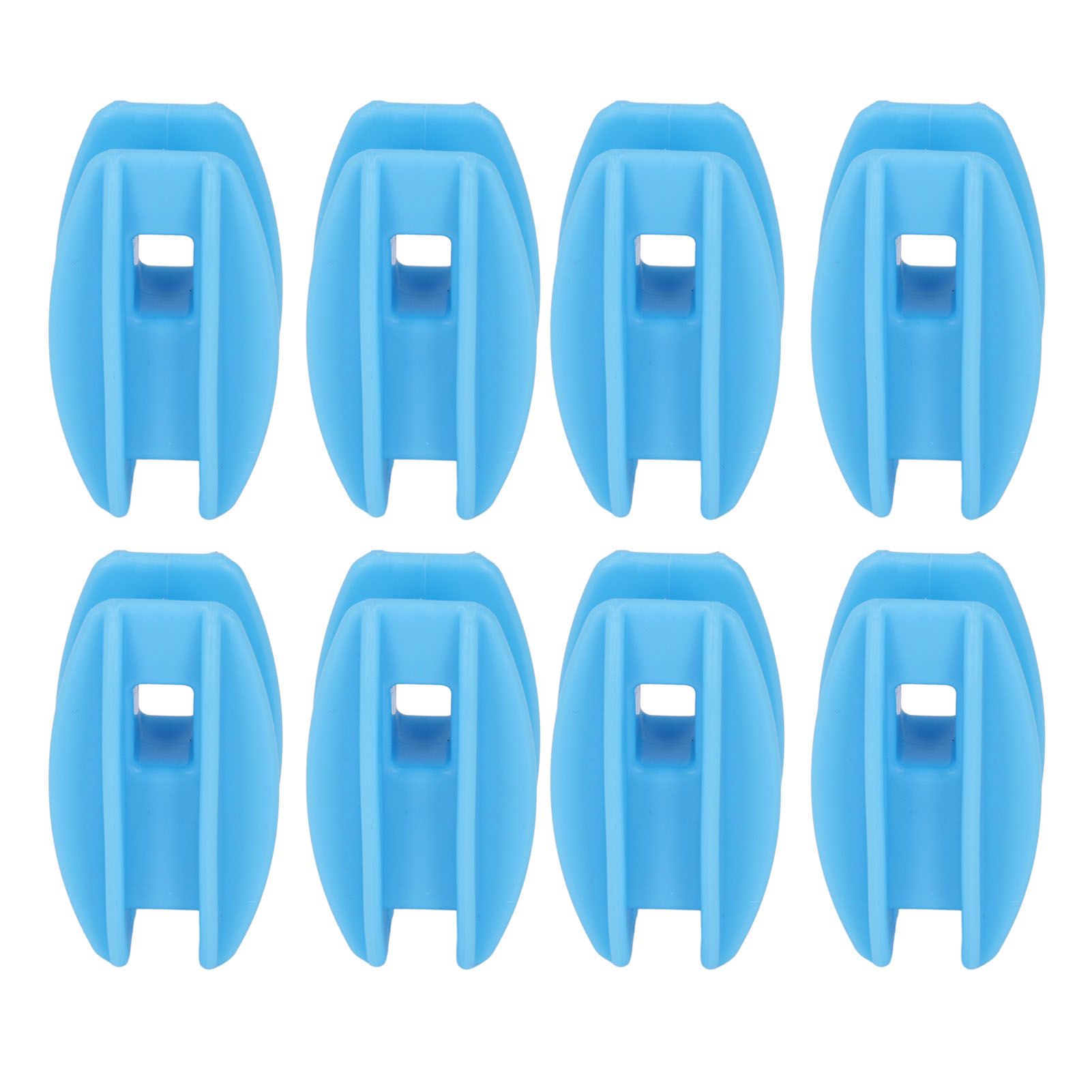 100PCS Electric Fence Insulator Weather Resistant ABS Square Tube Post view 2