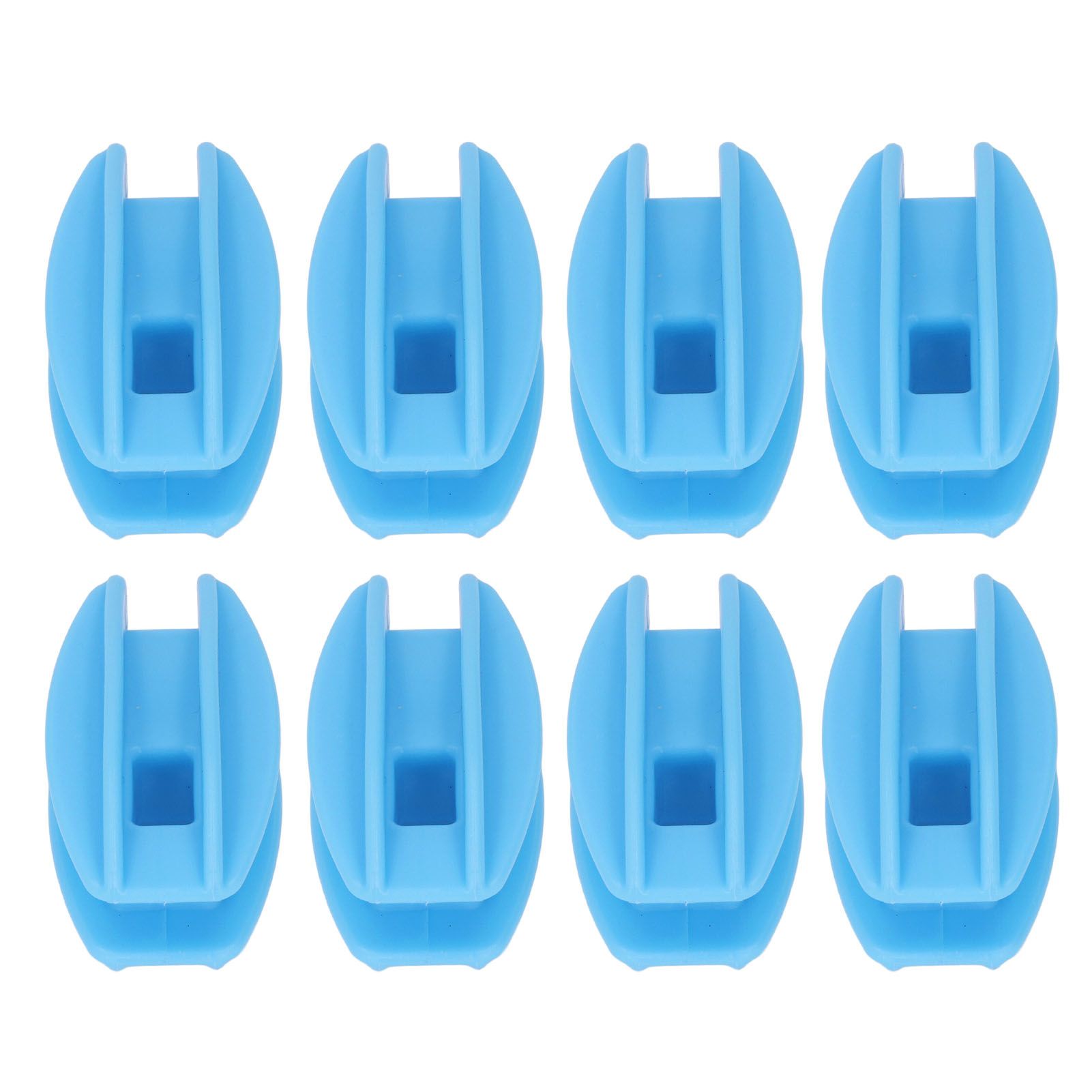 100PCS Electric Fence Insulator Weather Resistant ABS Square Tube Post view 9