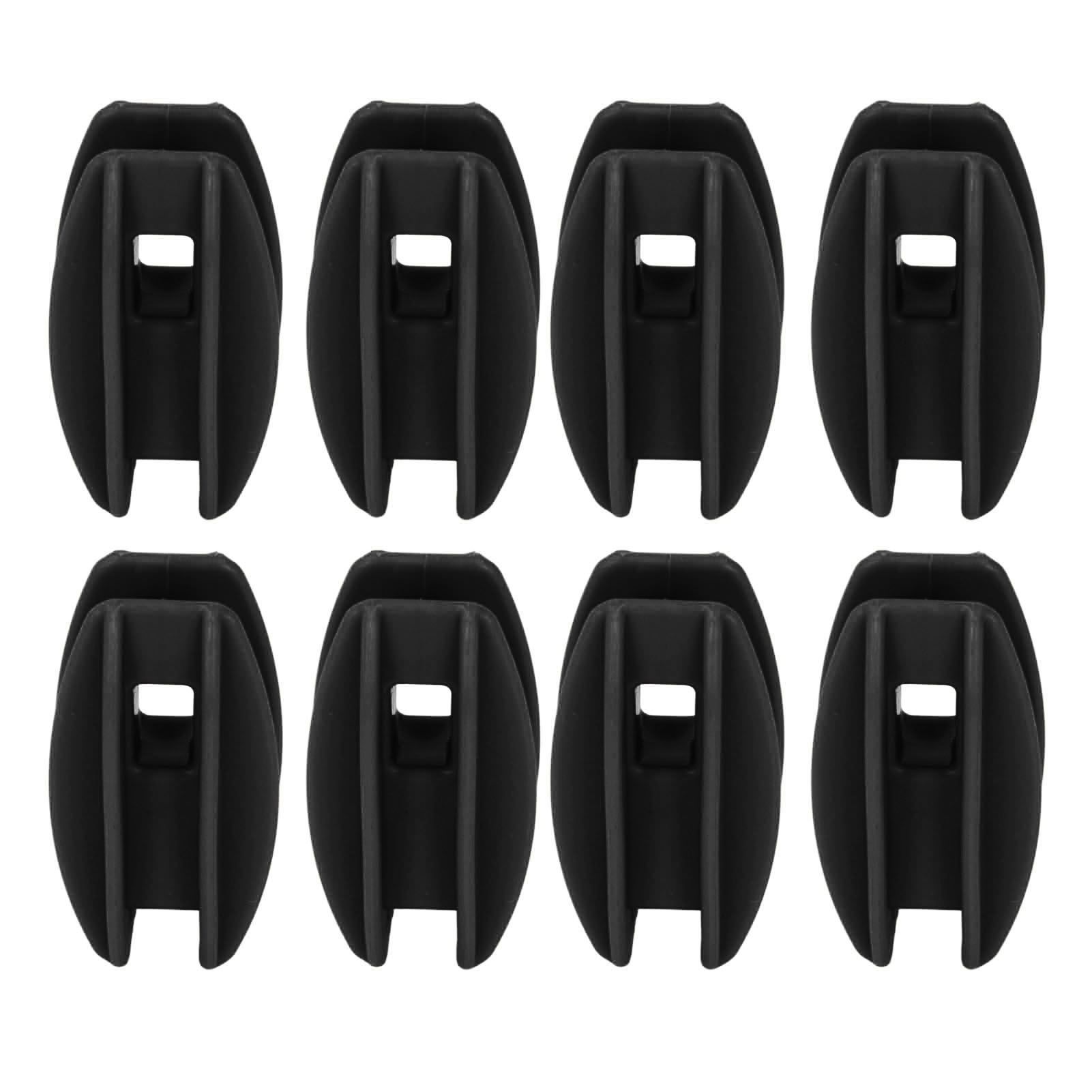 100PCS Electric Fence Insulator Weather Resistant ABS Square Tube Post view 2