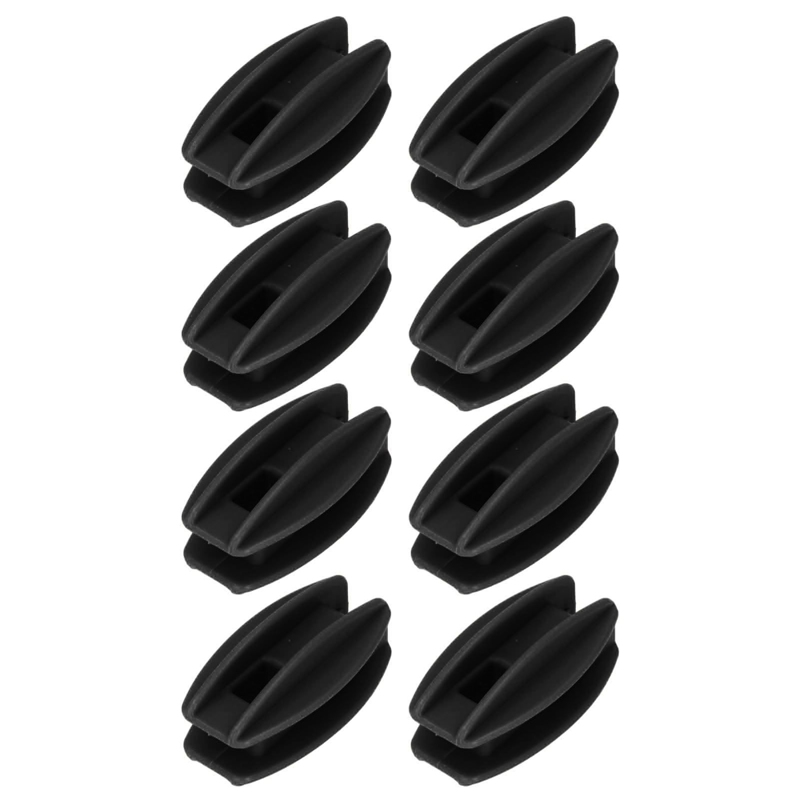 100PCS Electric Fence Insulator Weather Resistant ABS Square Tube Post view 5