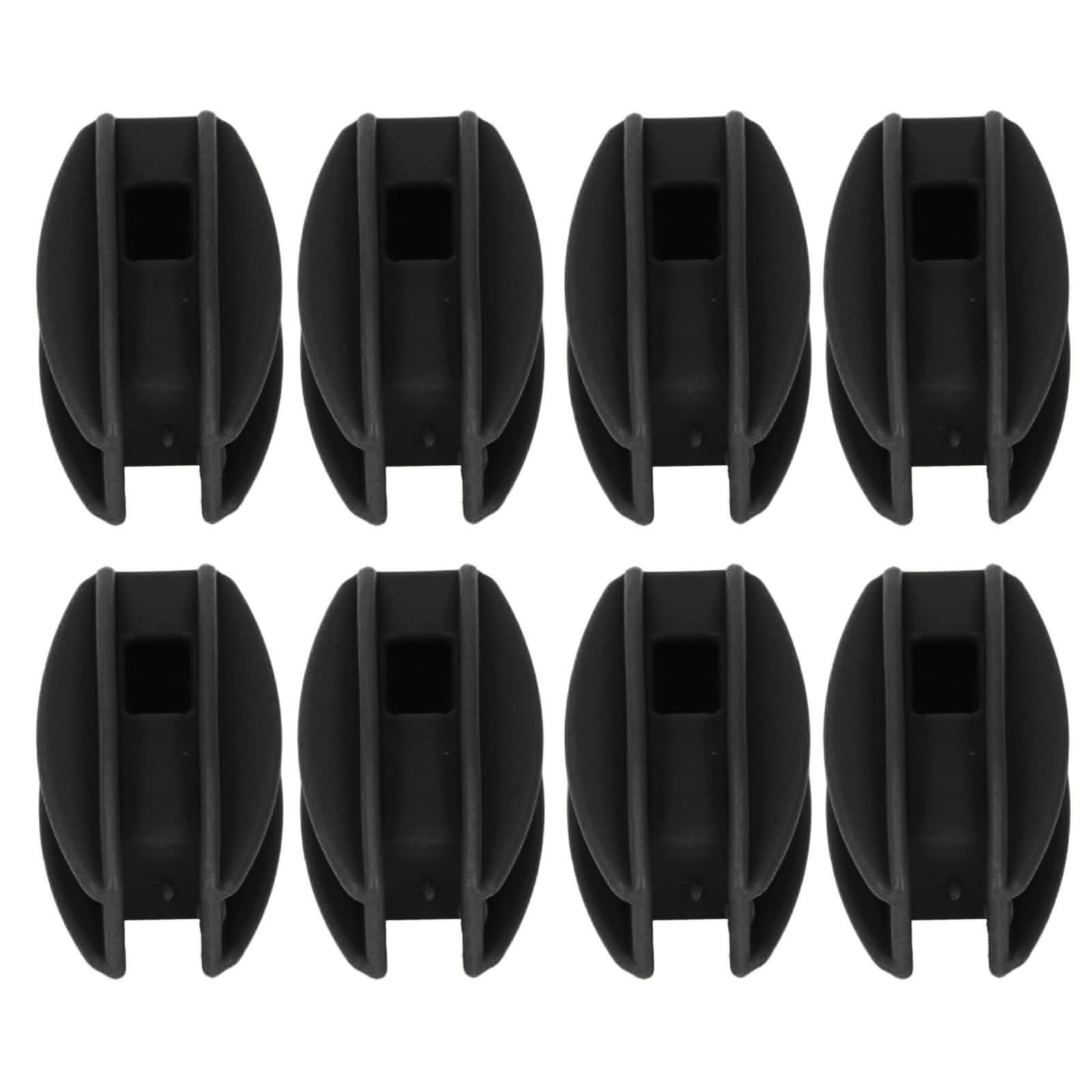 100PCS Electric Fence Insulator Weather Resistant ABS Square Tube Post view 7