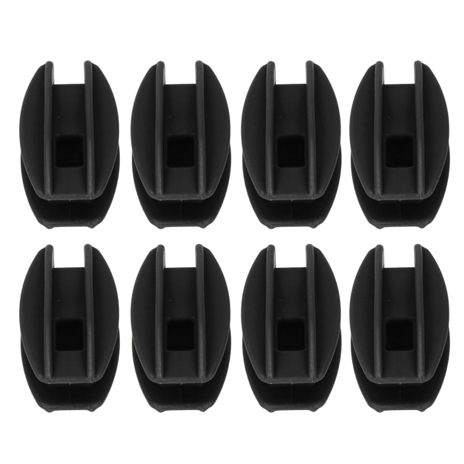 100PCS Electric Fence Insulator Weather Resistant ABS Square Tube Post view 9