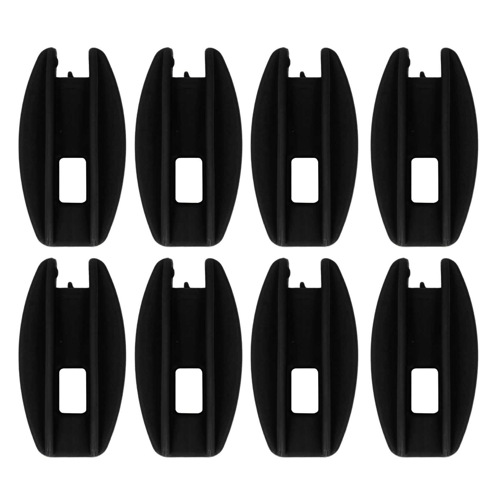 100PCS Electric Fence Insulator Weather Resistant ABS Square Tube Post view 10