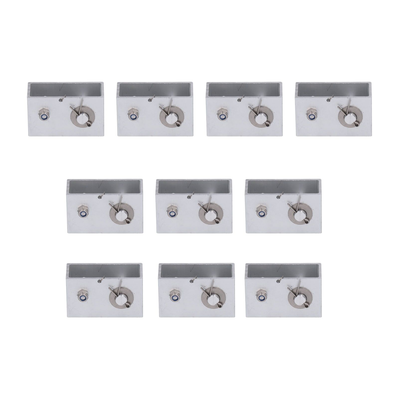 10pcs Electric Fence Wire Tensioner Aluminum Alloy Tension Fence Inline view 2