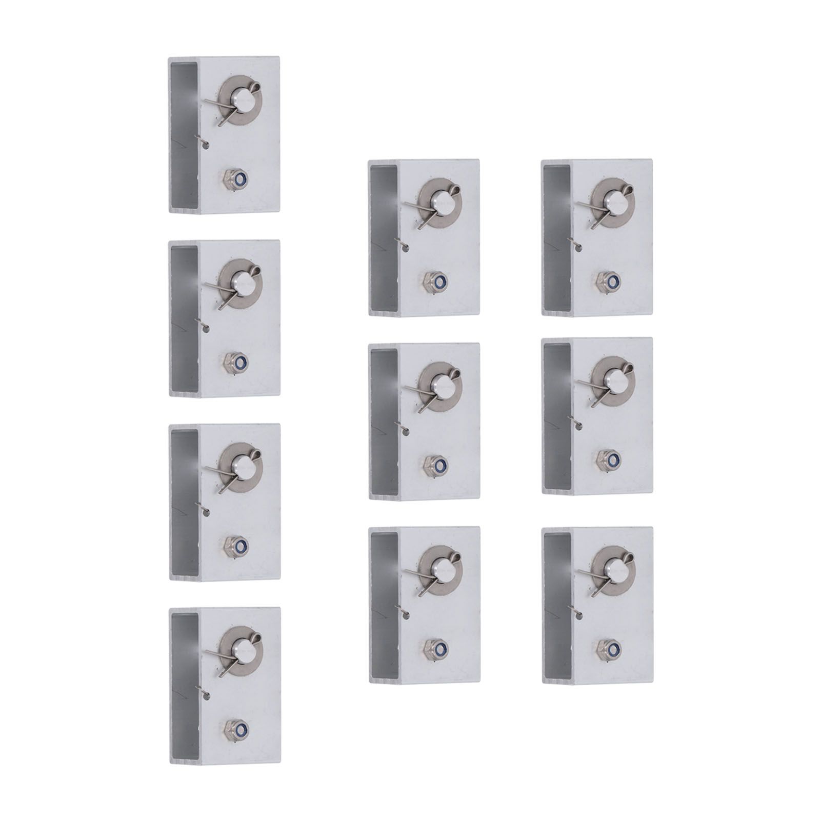 10pcs Electric Fence Wire Tensioner Aluminum Alloy Tension Fence Inline view 3