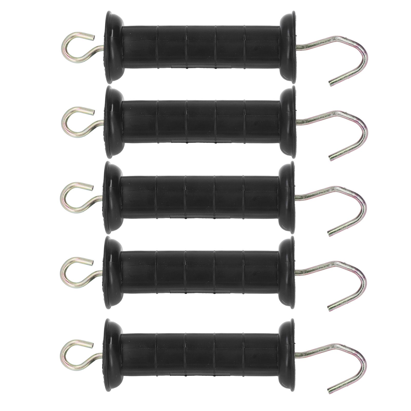 5Pcs Electric Fence Handle Insulated Gate Grip Bar with Metal Hook for Farm view 3