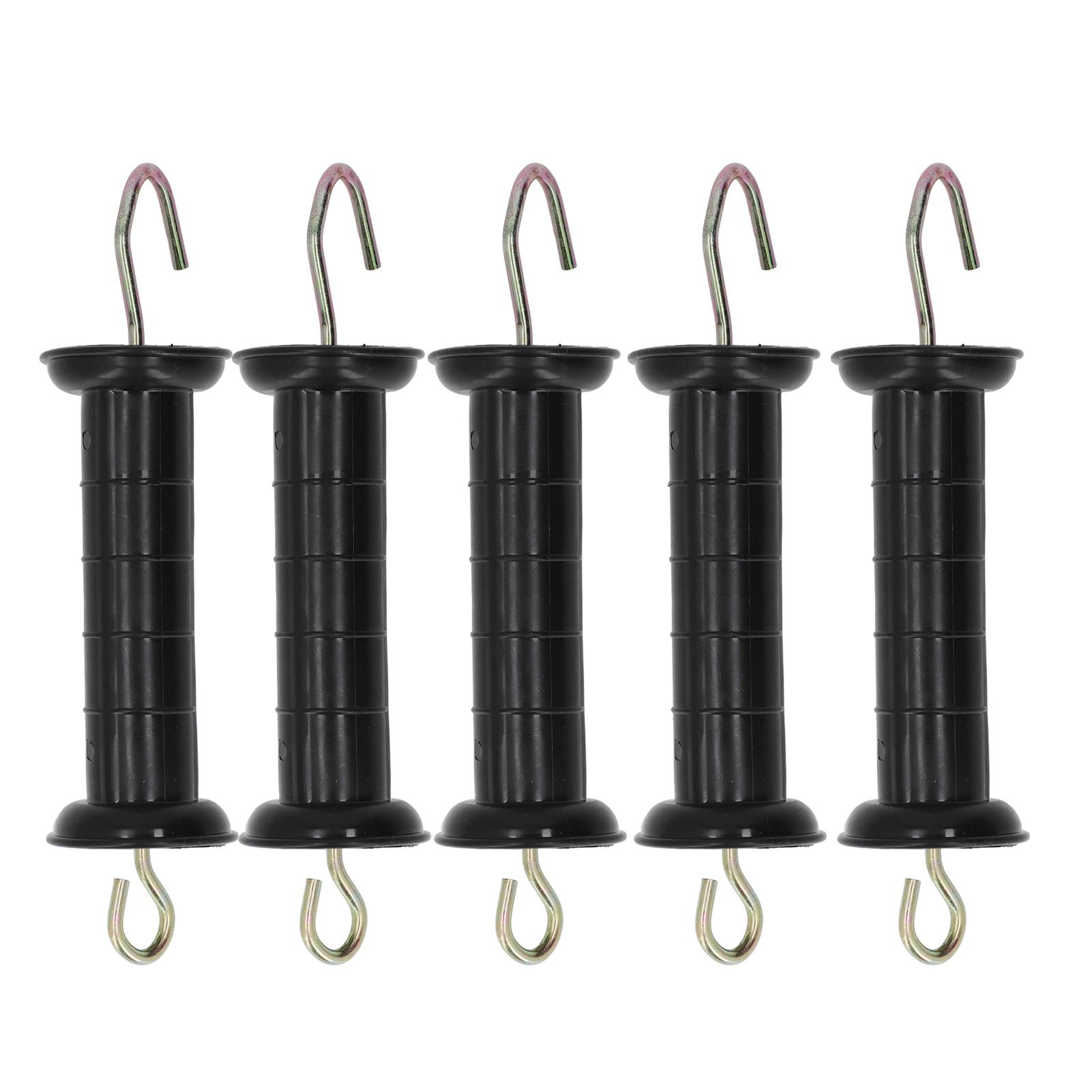 5Pcs Electric Fence Handle Insulated Gate Grip Bar with Metal Hook for Farm view 5