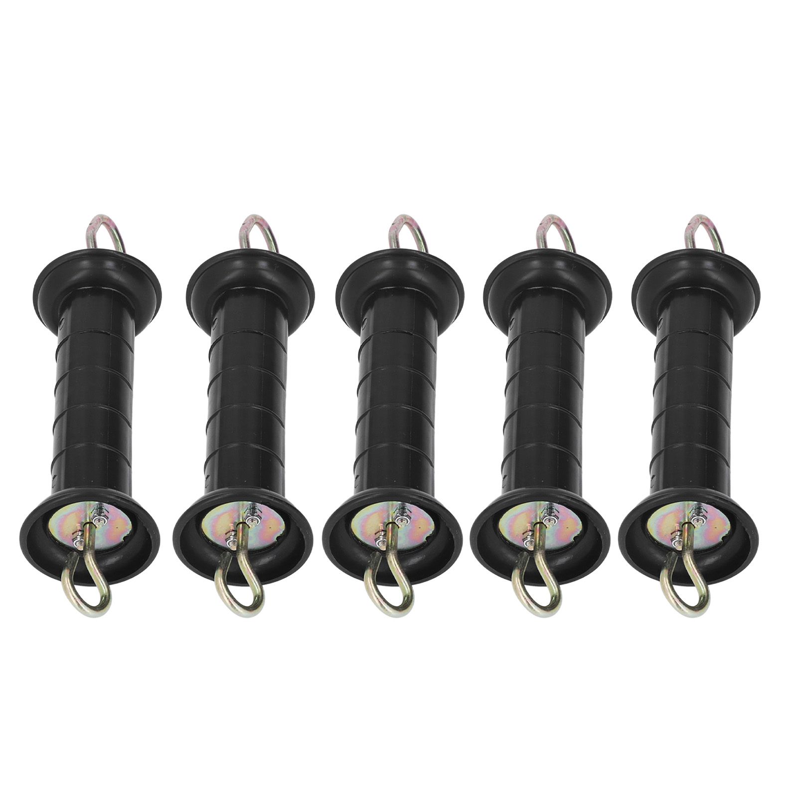 5Pcs Electric Fence Handle Insulated Gate Grip Bar with Metal Hook for Farm view 7