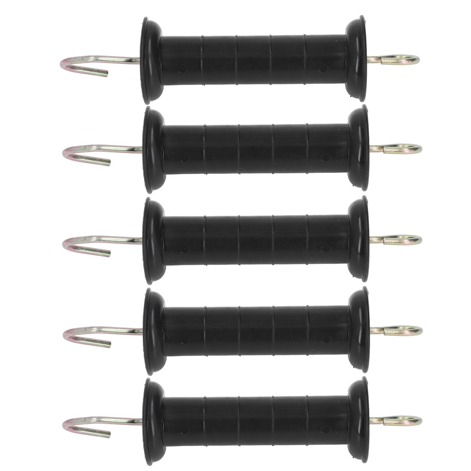5Pcs Electric Fence Handle Insulated Gate Grip Bar with Metal Hook for Farm view 8