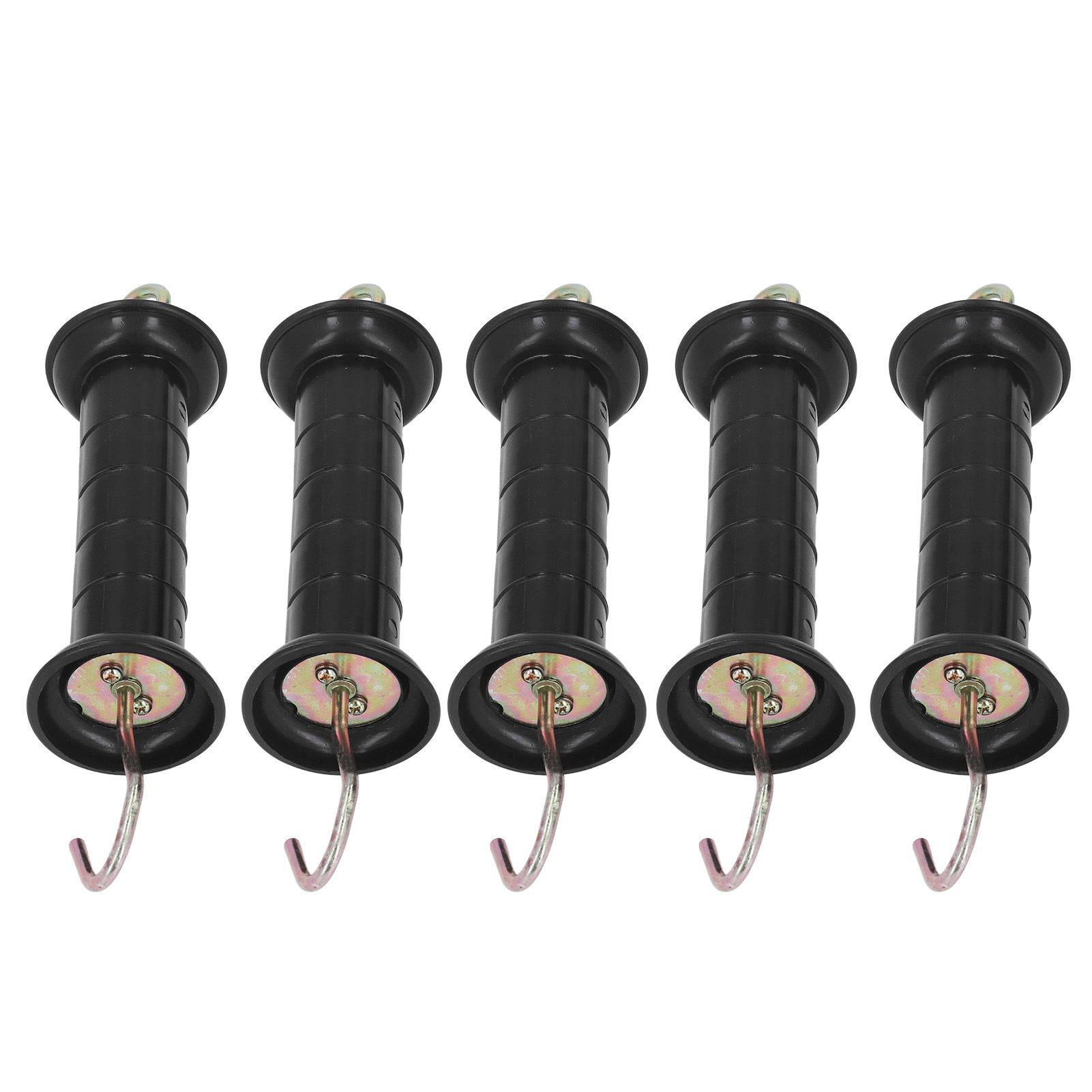 5Pcs Electric Fence Handle Insulated Gate Grip Bar with Metal Hook for Farm view 10