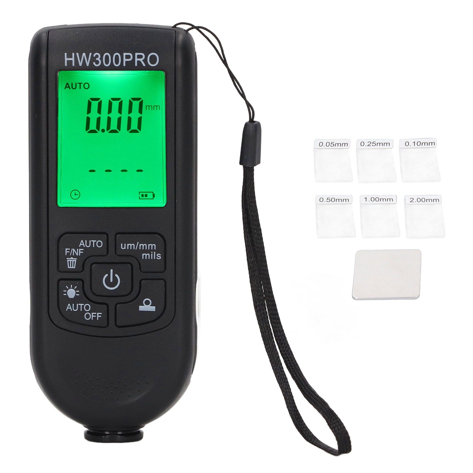 Digital Coating Thickness Gauge ABS with Portable Rope Automatic Shutdown — image 1