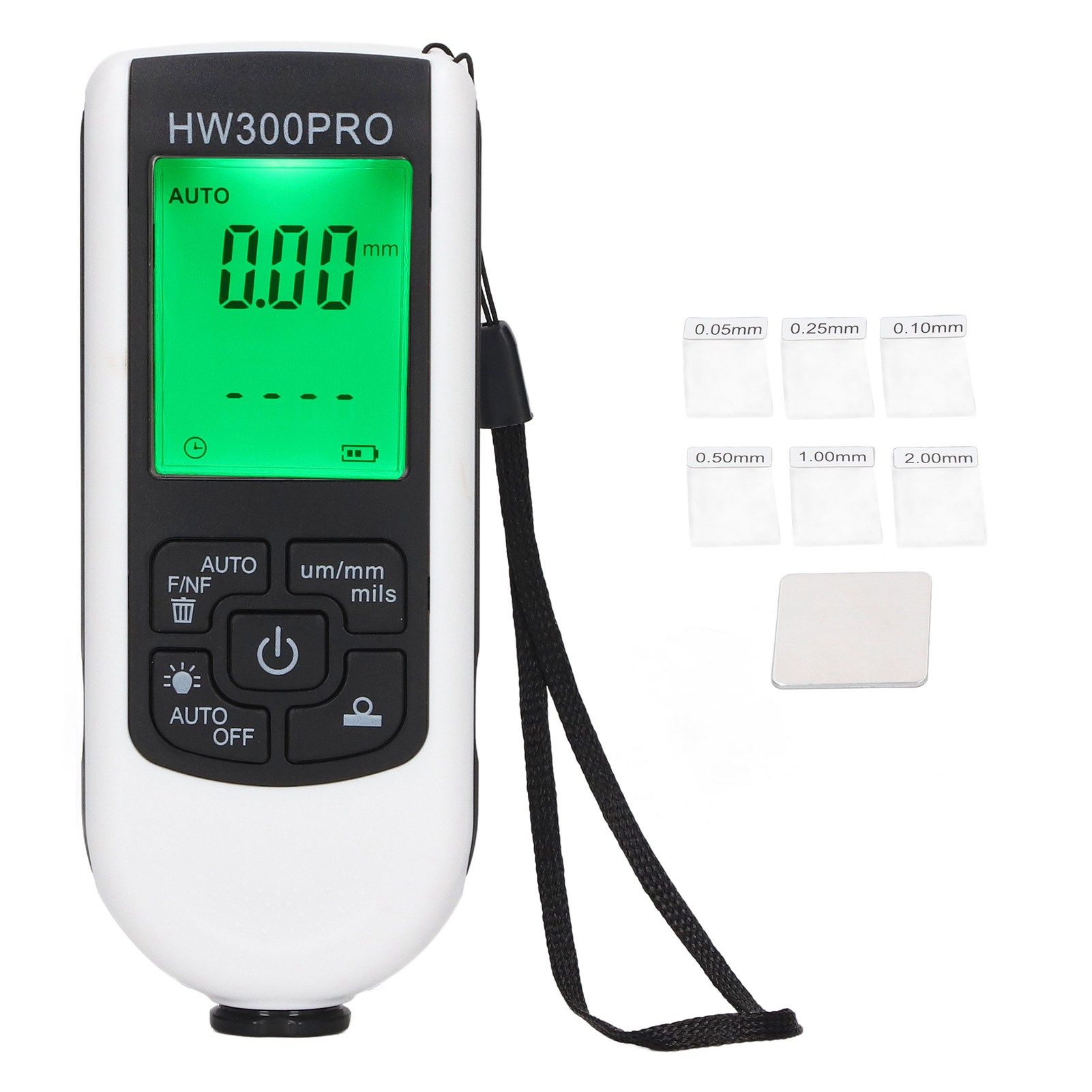 Digital Coating Thickness Gauge ABS with Portable Rope Automatic Shutdown — image 1