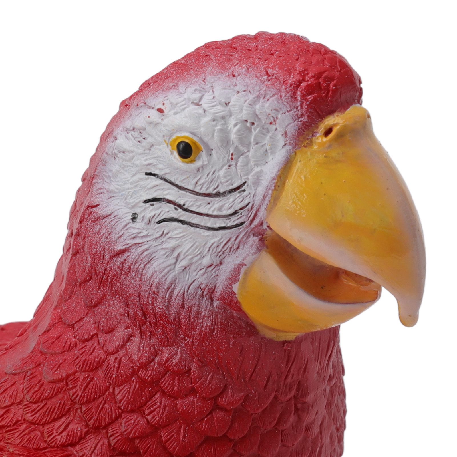 Parrot Sculpture Ornament Waterproof Lifelike Synthetic Resin Decorative Bird view 13