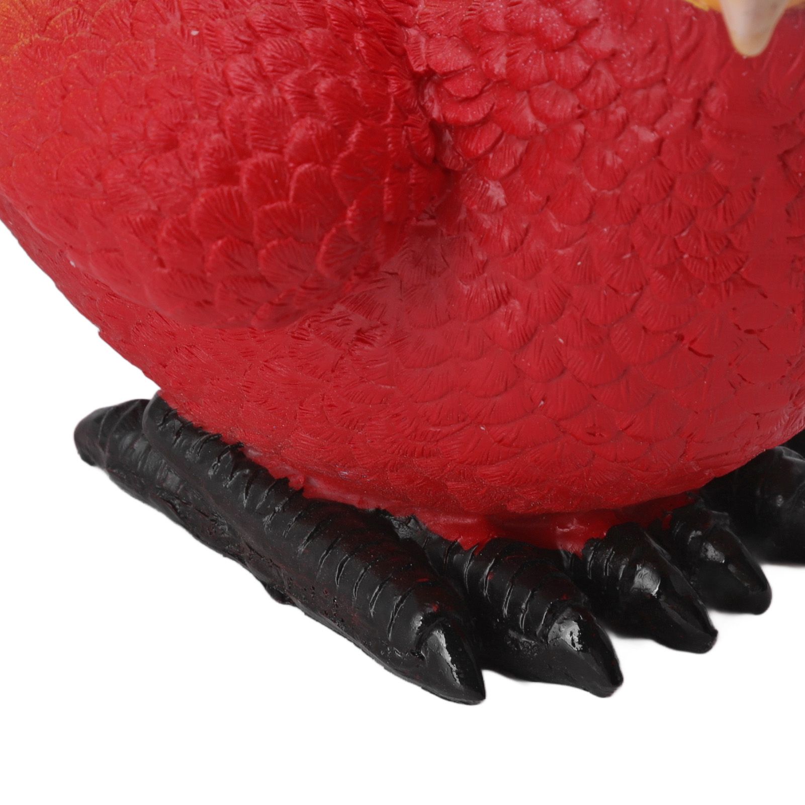 Parrot Sculpture Ornament Waterproof Lifelike Synthetic Resin Decorative Bird view 15