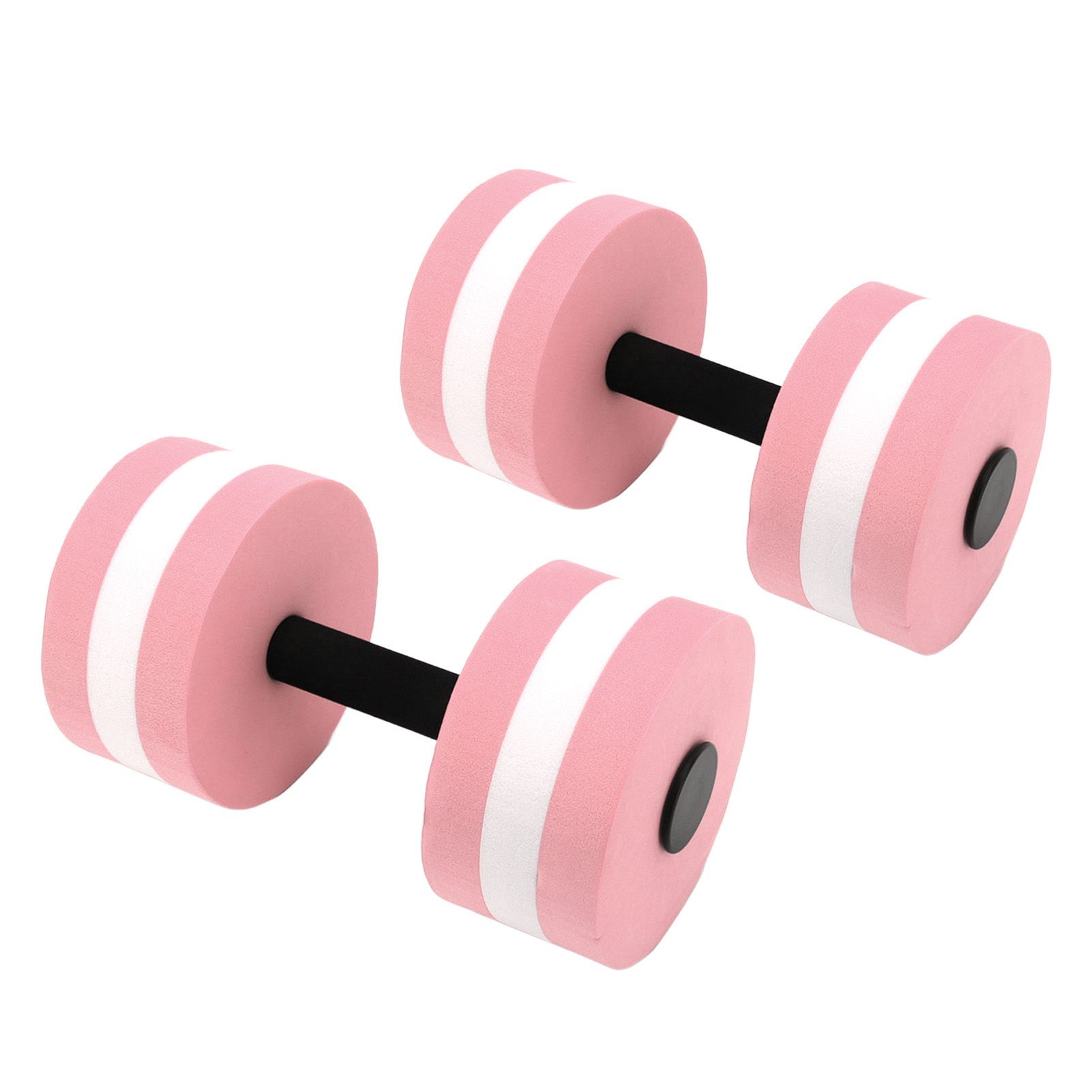 2 PCS EVA Water Floating Dumbbell Yoga Exercise Water Foam Dumbbell Fitness