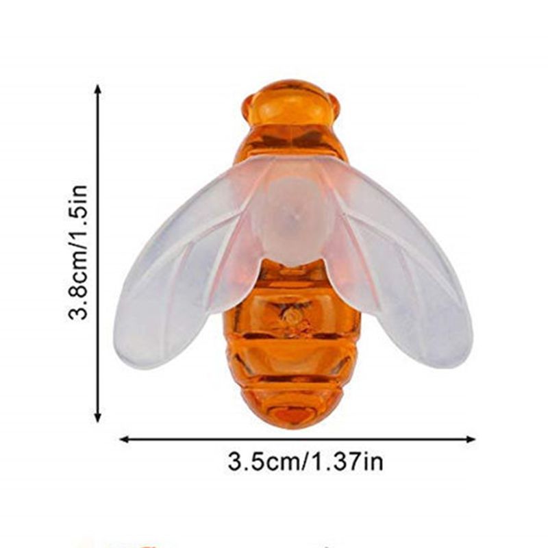 Solar Bee String Lights Outdoor Led Honeybee Fairy Lights Waterproof Solar view 2
